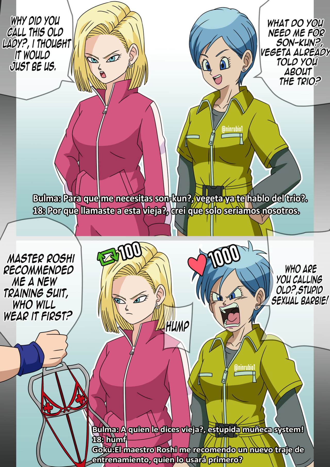 [NinRubio] Bulma's Stripcase (Dragon Ball)