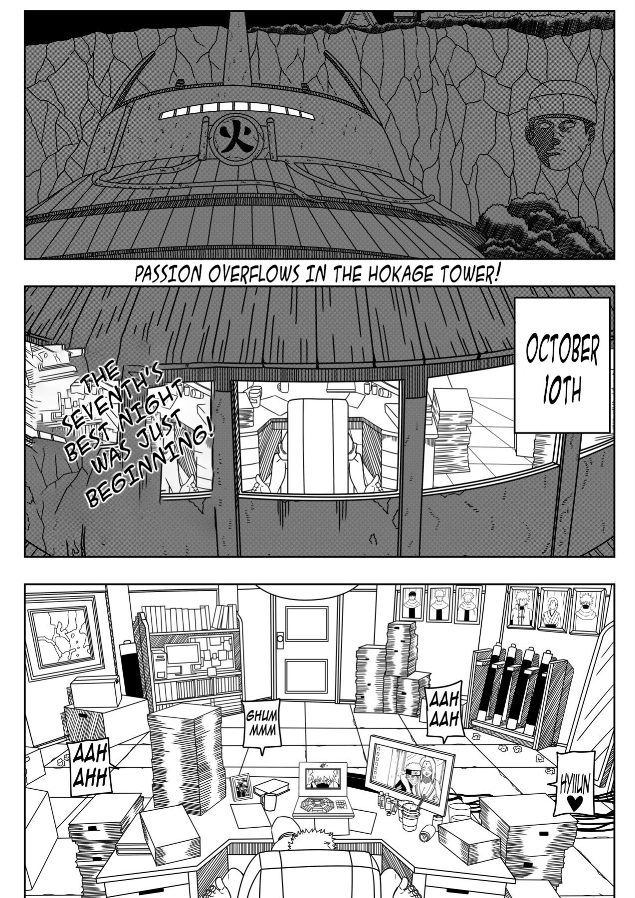 [NinRubio] Office Work (Naruto)