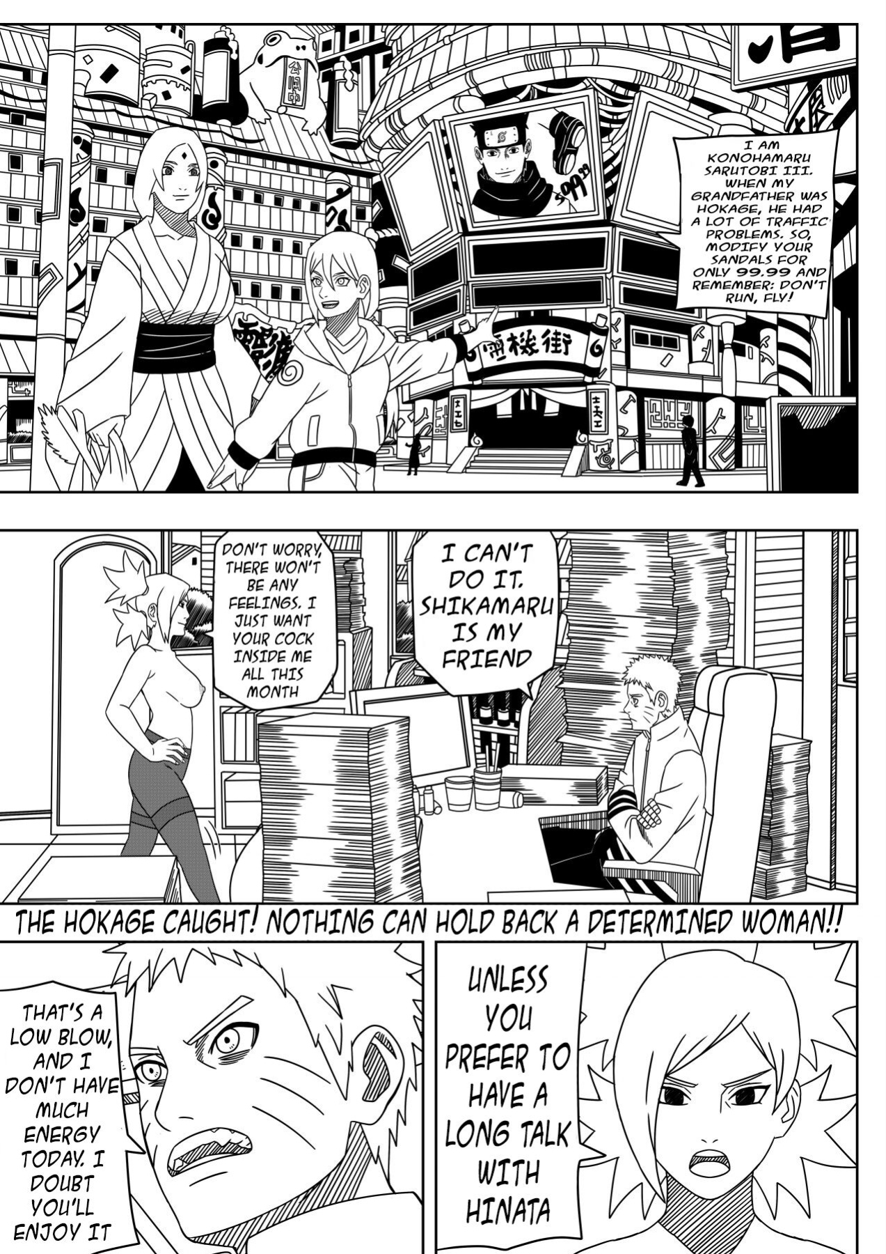 [NinRubio] Office Work (Naruto)