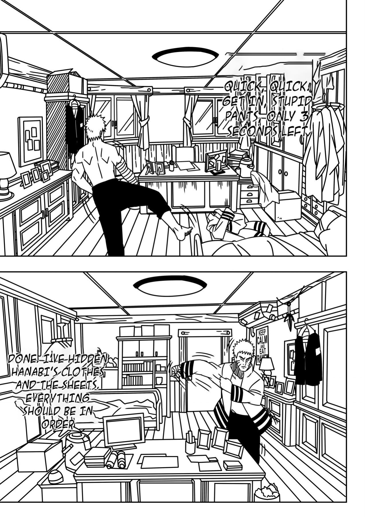 [NinRubio] Hanabi's Visit (Naruto)