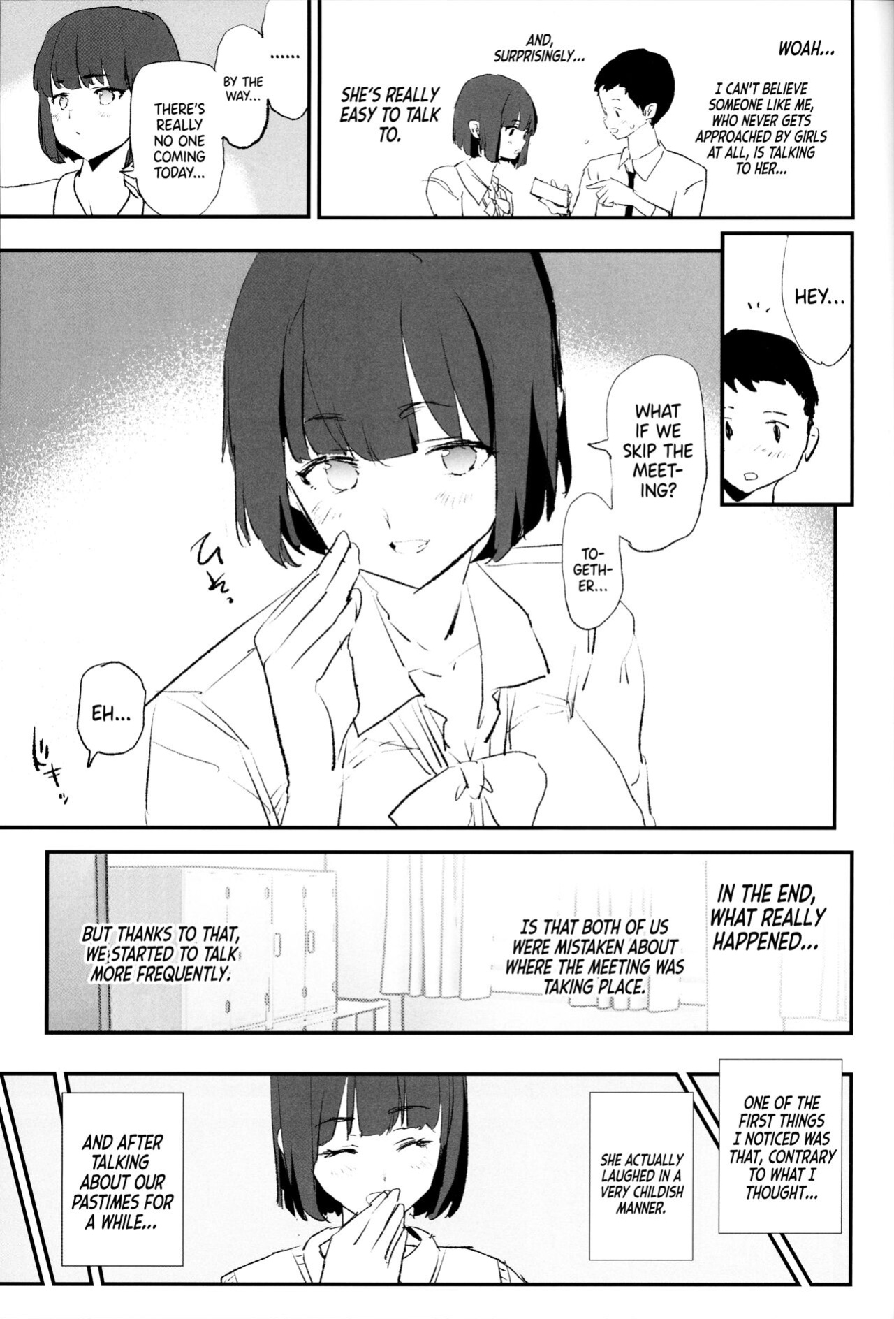 (C103) [Yami ni Ugomeku (Dokurosan)] Boku dake Yobare nakatta Onaho Gasshuku + Saki-senpai | Everyone Went to the Cocksleeve Camp Except for Me [Kinsei Translations]