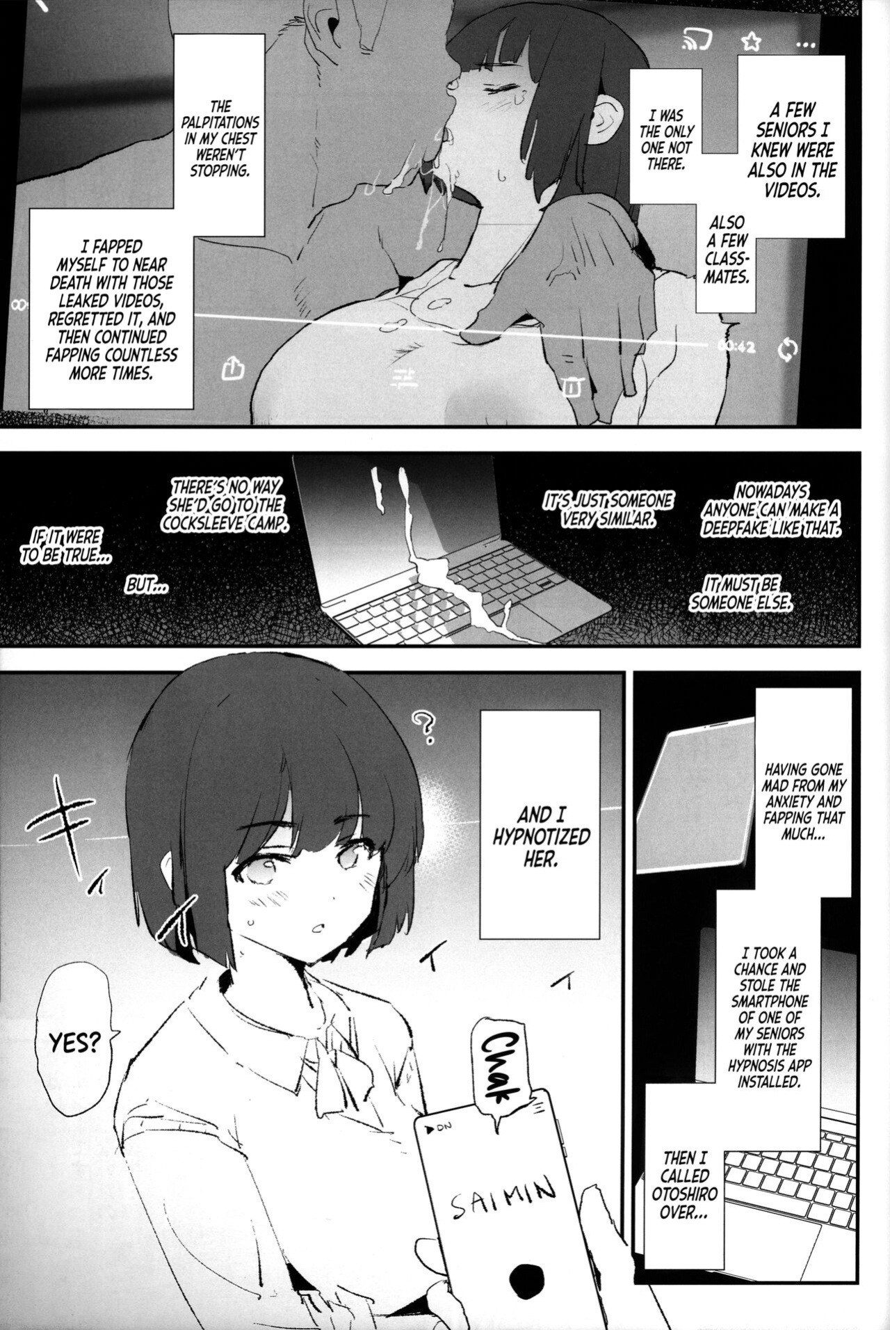 (C103) [Yami ni Ugomeku (Dokurosan)] Boku dake Yobare nakatta Onaho Gasshuku + Saki-senpai | Everyone Went to the Cocksleeve Camp Except for Me [Kinsei Translations]