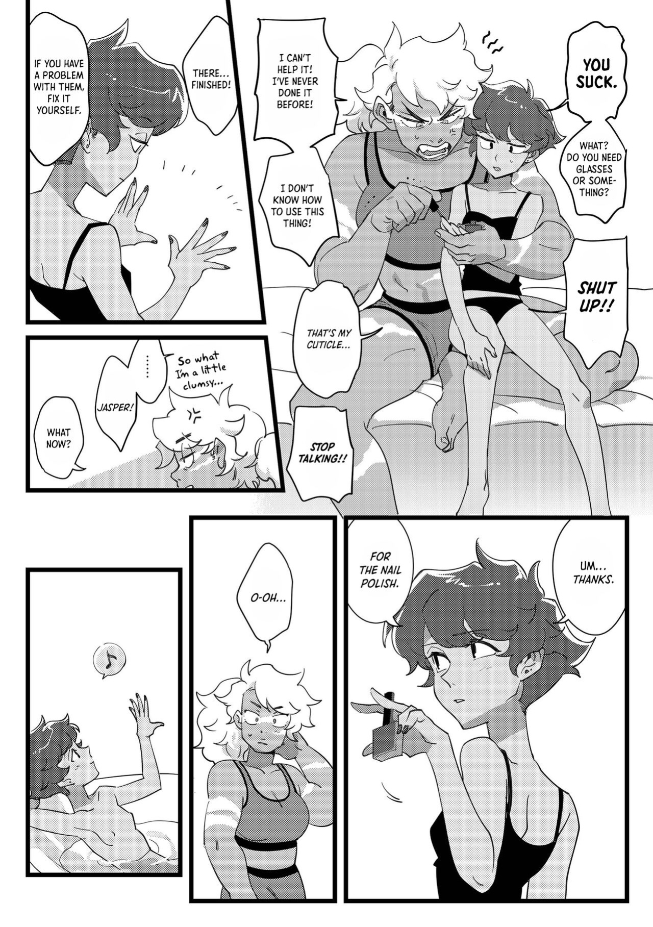 [Jasmin & Brenda (nano)] I DON'T CARE IF YOU DON'T WANT ME!! (スティーブン・ユニバース)