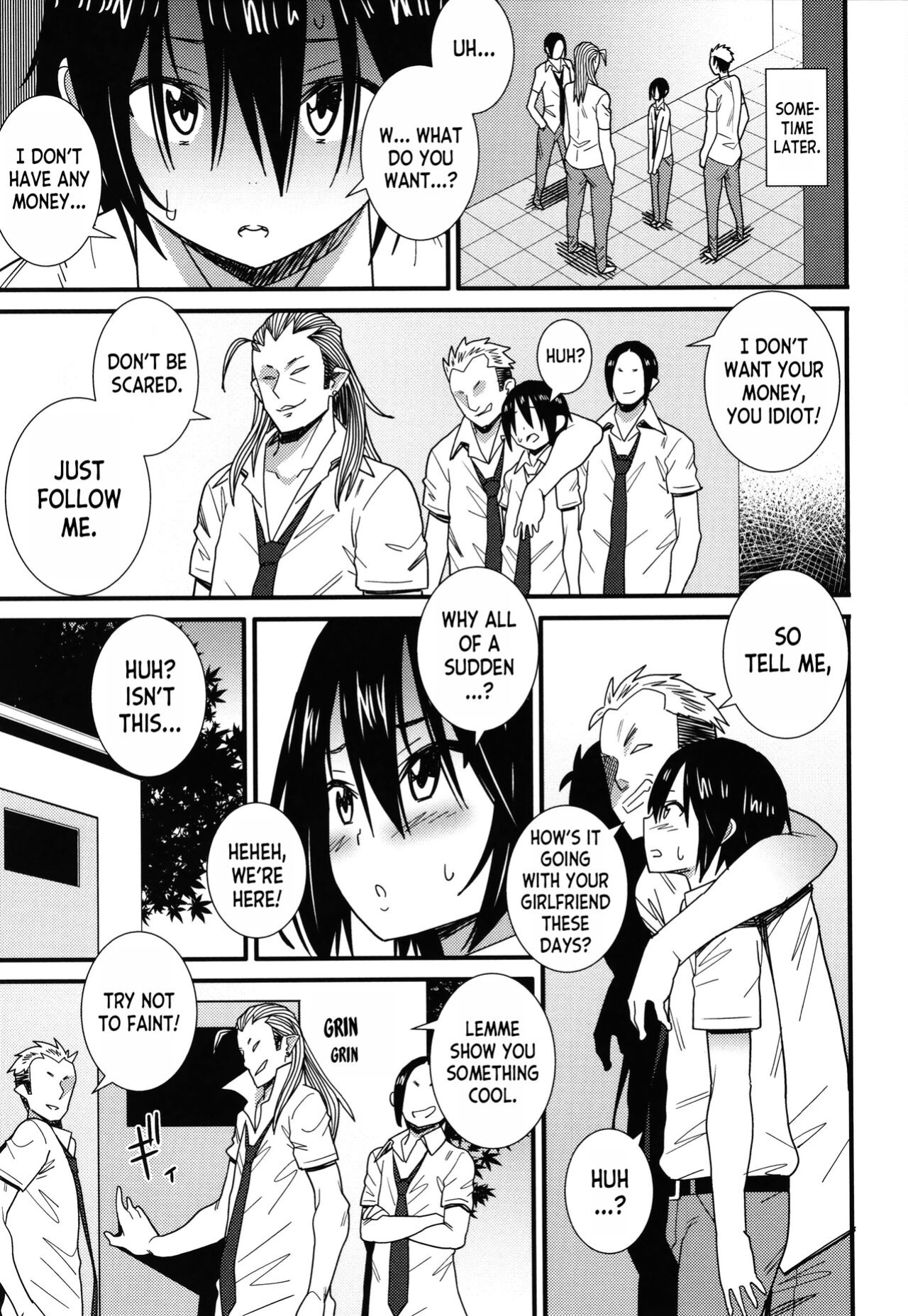 [Drain] At That Place... (Dosukebe Saimin Revenge) [desudesu]