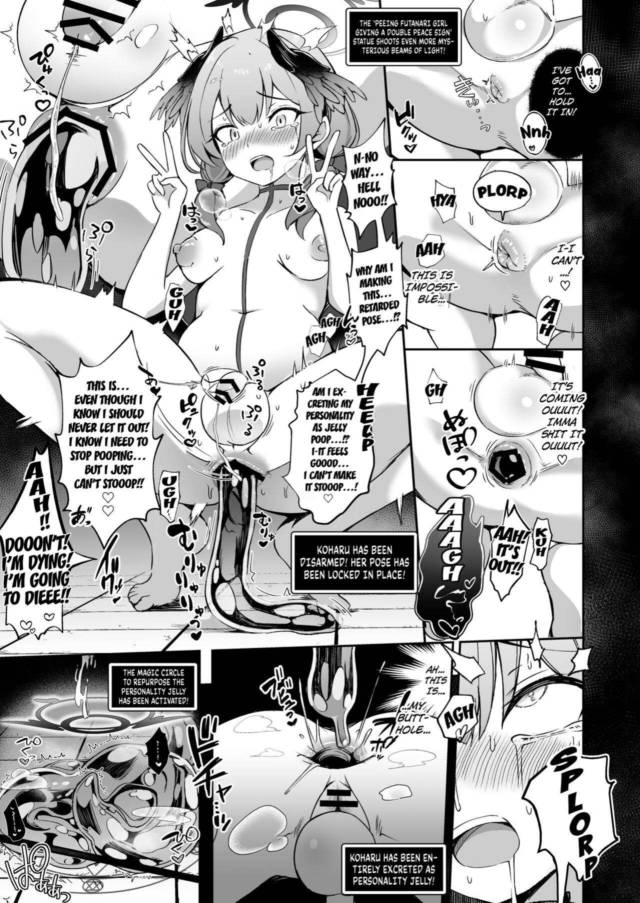 [Pantie Party Project (nanasumi)] Kakusareshi Archive o Motomete ~Trinity no Ero Trap Dungeon~ (Blue Archive) [Kuraudo]