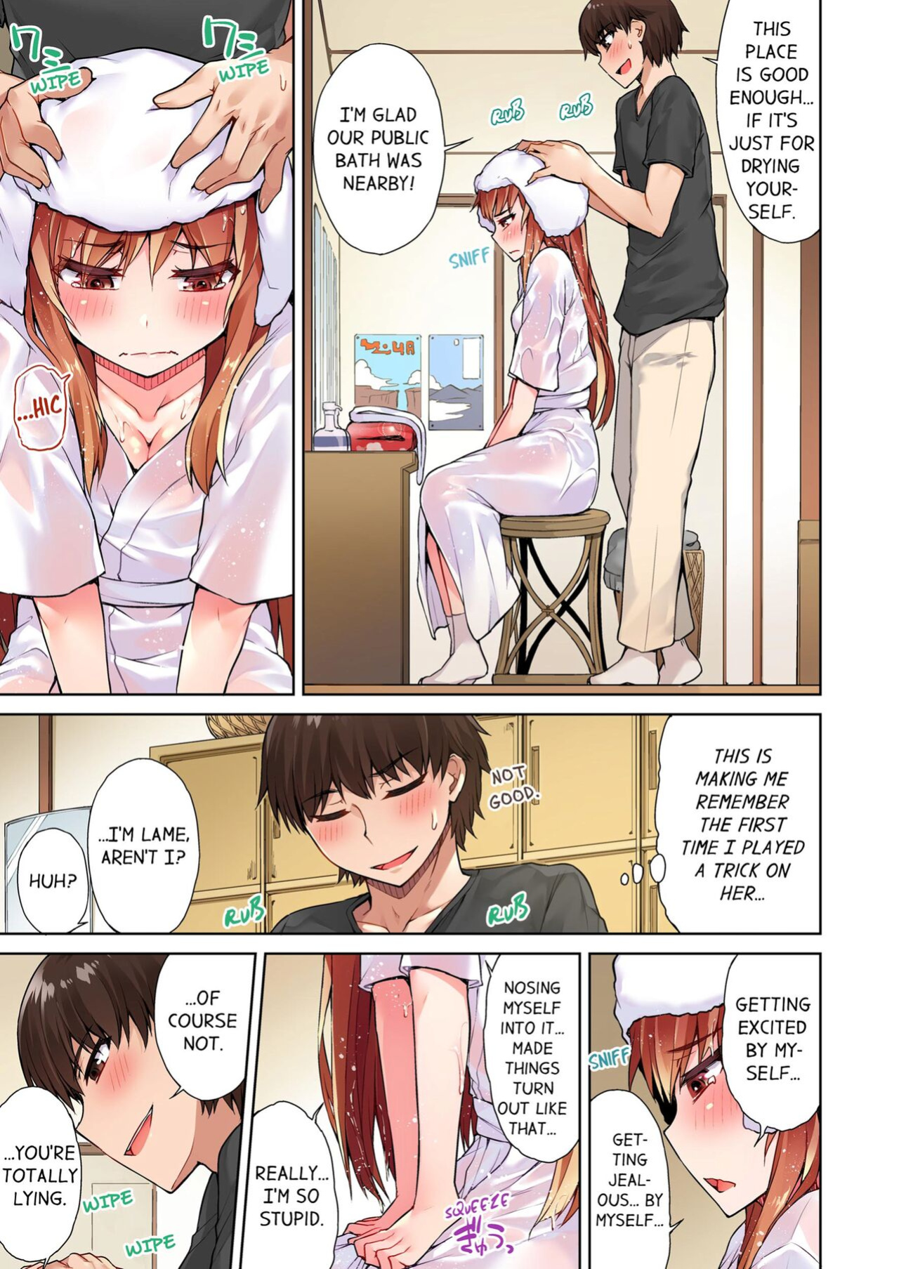 [Toyo] Asoko Araiya no Oshigoto ~Kataomoichuu no Aitsu to Onnayu de~ | Traditional Job of Washing Girl's Body Volume 1-22