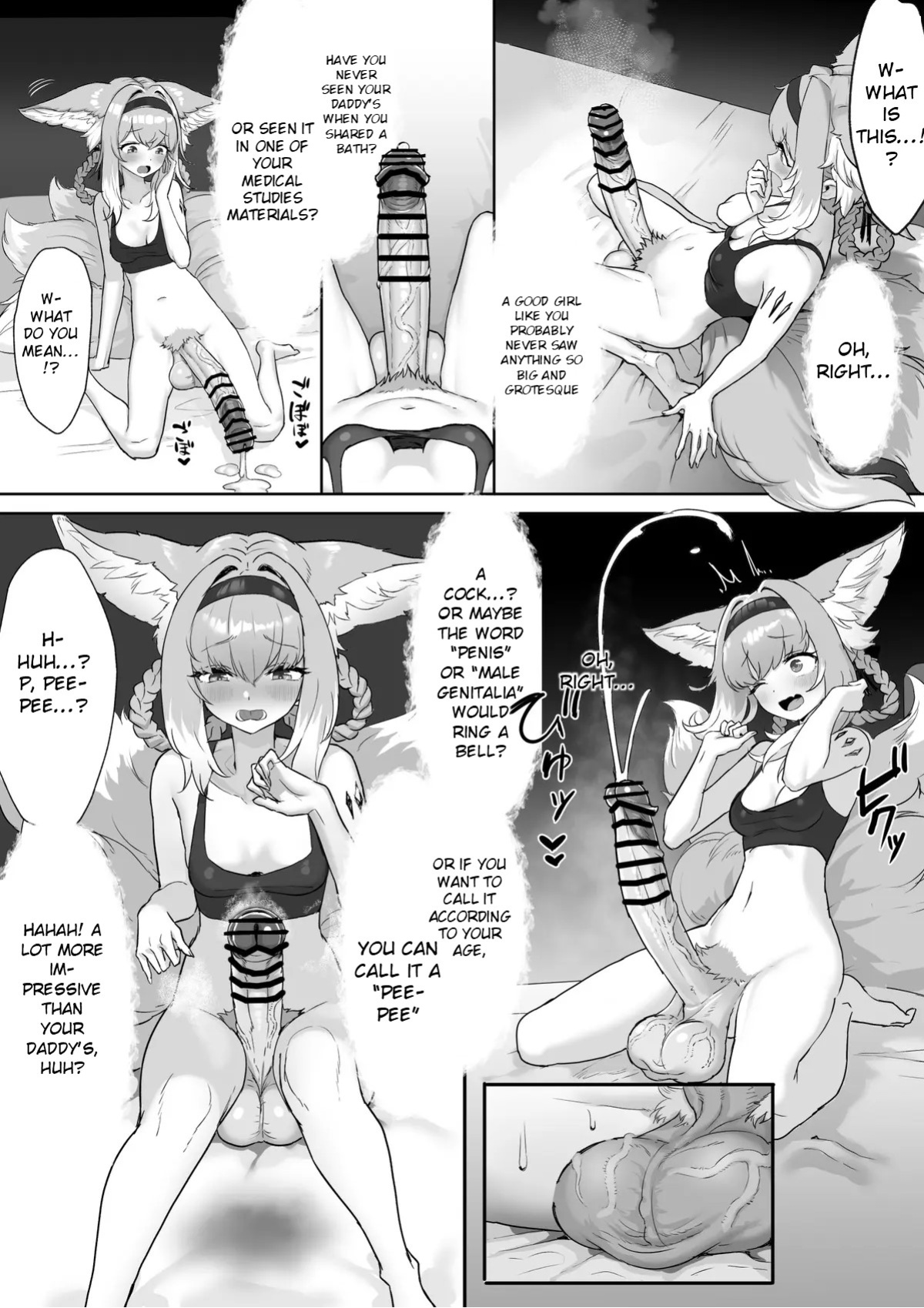 [Blacktan] Gotsugou Nouryoku wo Te ni Ireta N*an ga, Rh*des de Mechakucha Suru Hanashi Bangaihen: S*zuran | Nyan who Gained a Convenient Ability Makes a Mess out of Rhodes Island, Extra Edition: Suzuran