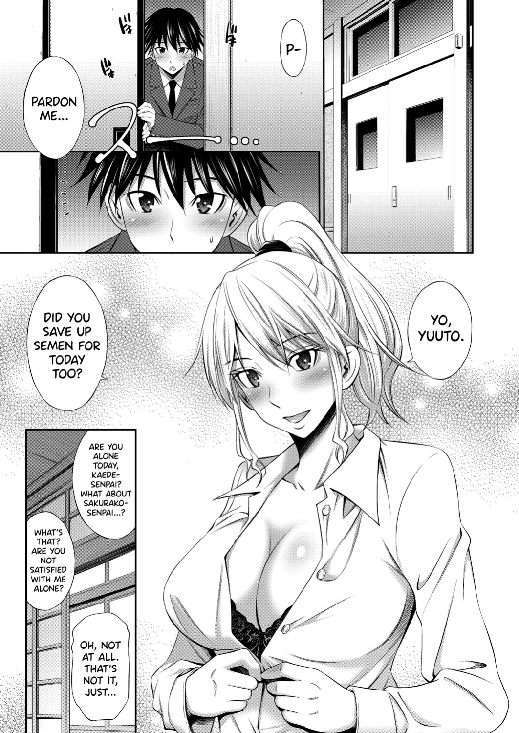 [Sabashi Renya] Senpai-tachi to no Gakuen Seikatsu Ch. 1-6 [biribiri]