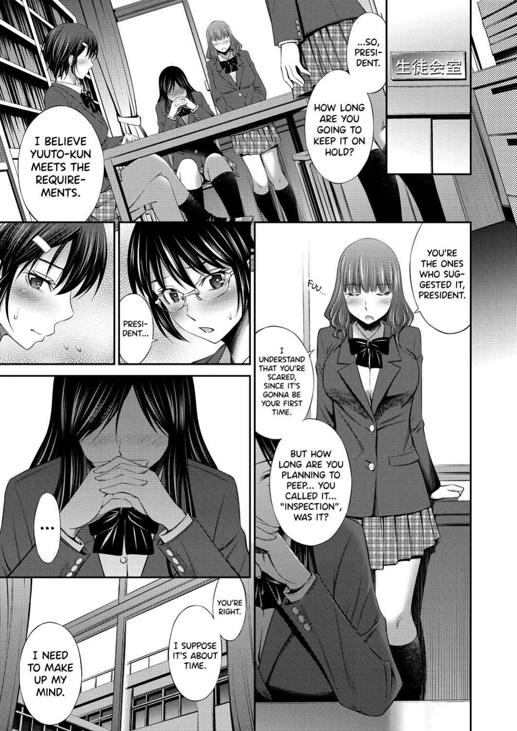 [Sabashi Renya] Senpai-tachi to no Gakuen Seikatsu Ch. 1-6 [biribiri]