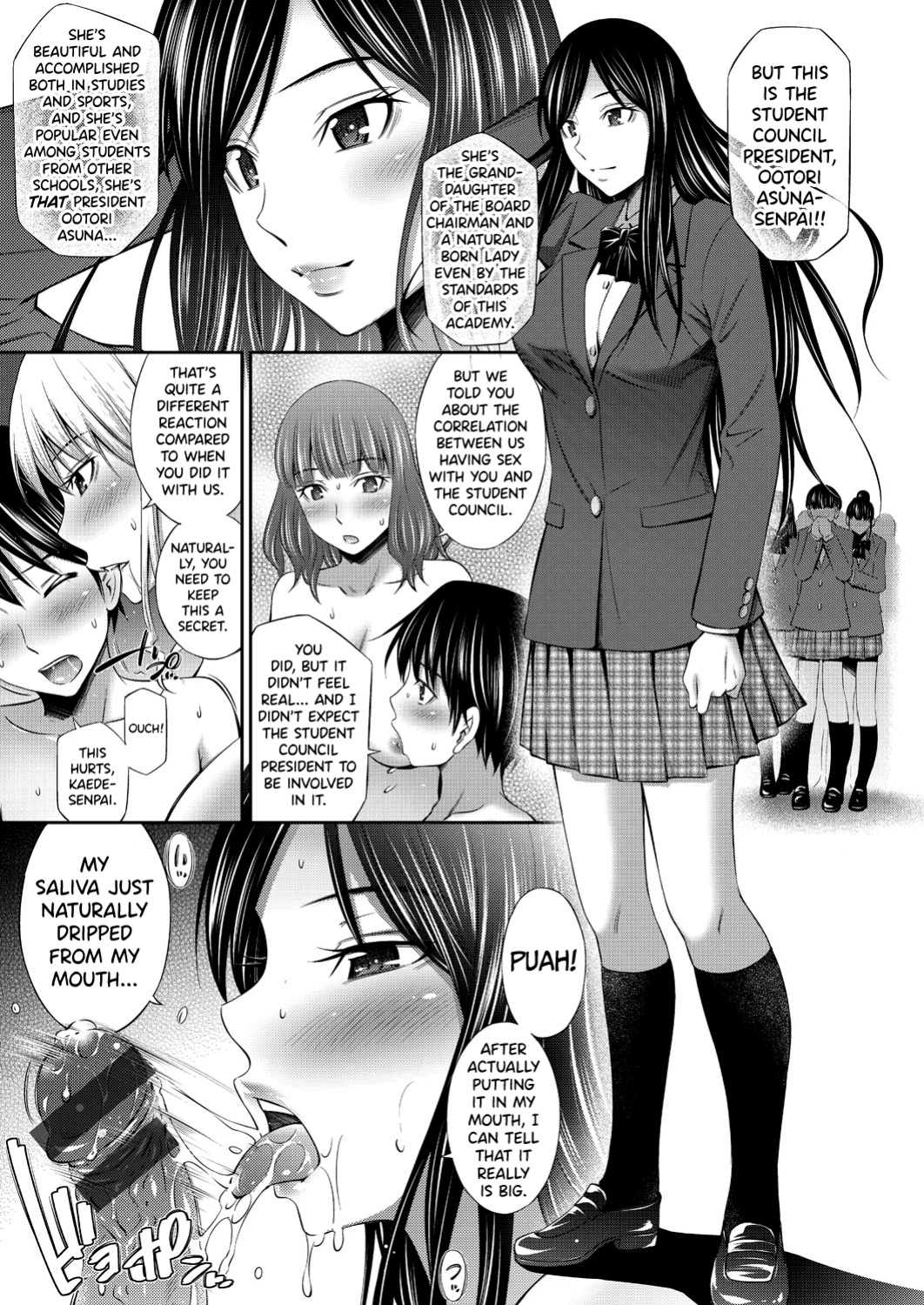 [Sabashi Renya] Senpai-tachi to no Gakuen Seikatsu Ch. 1-6 [biribiri]