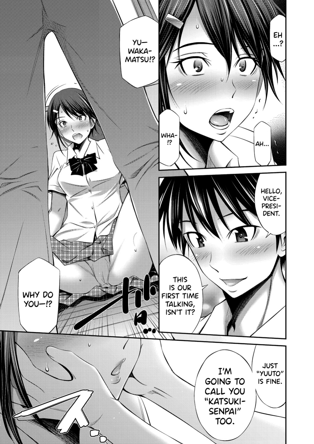 [Sabashi Renya] Senpai-tachi to no Gakuen Seikatsu Ch. 1-6 [biribiri]