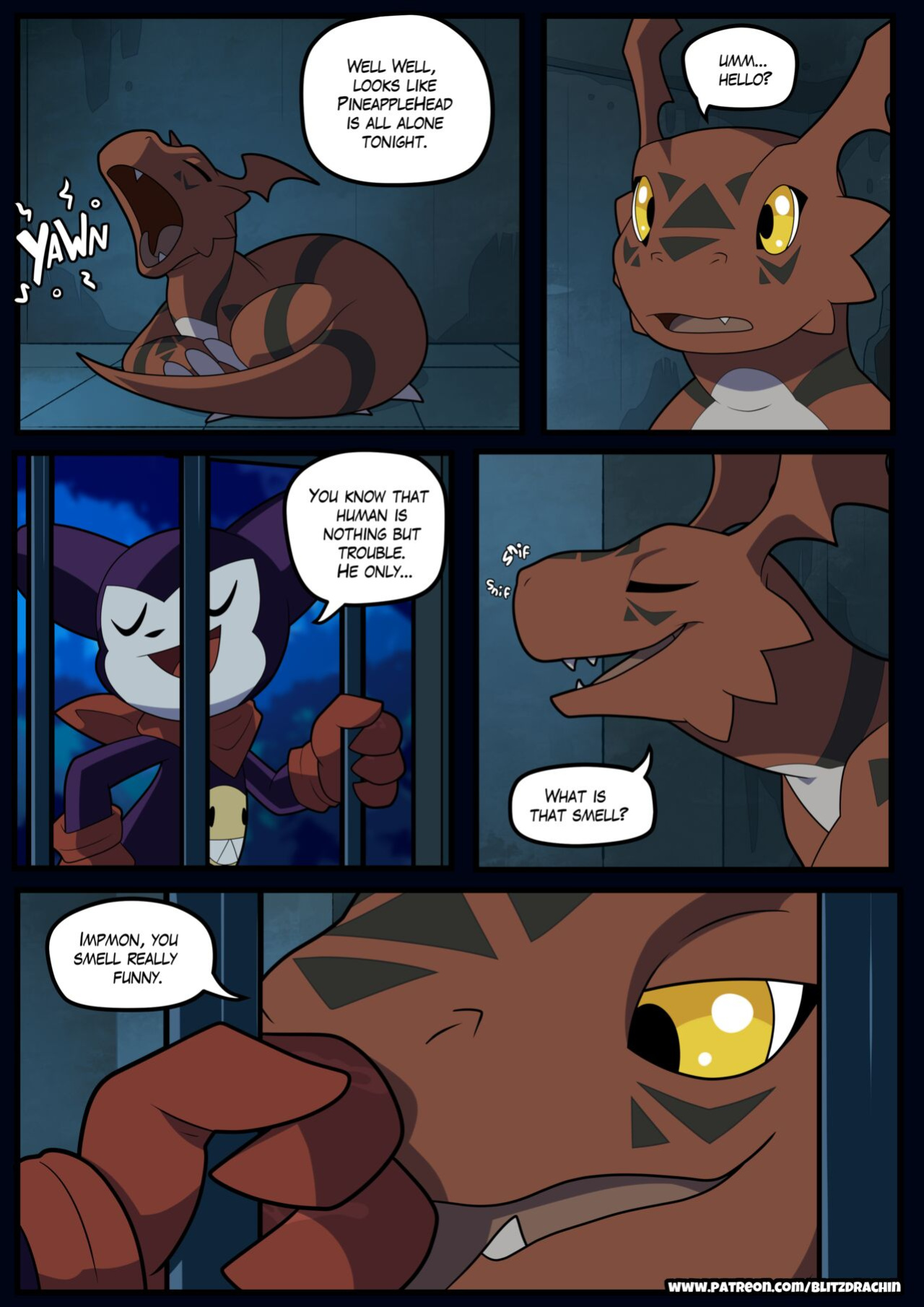 [Blitzdrachin] An Inexperienced Guilmon (Digimon)