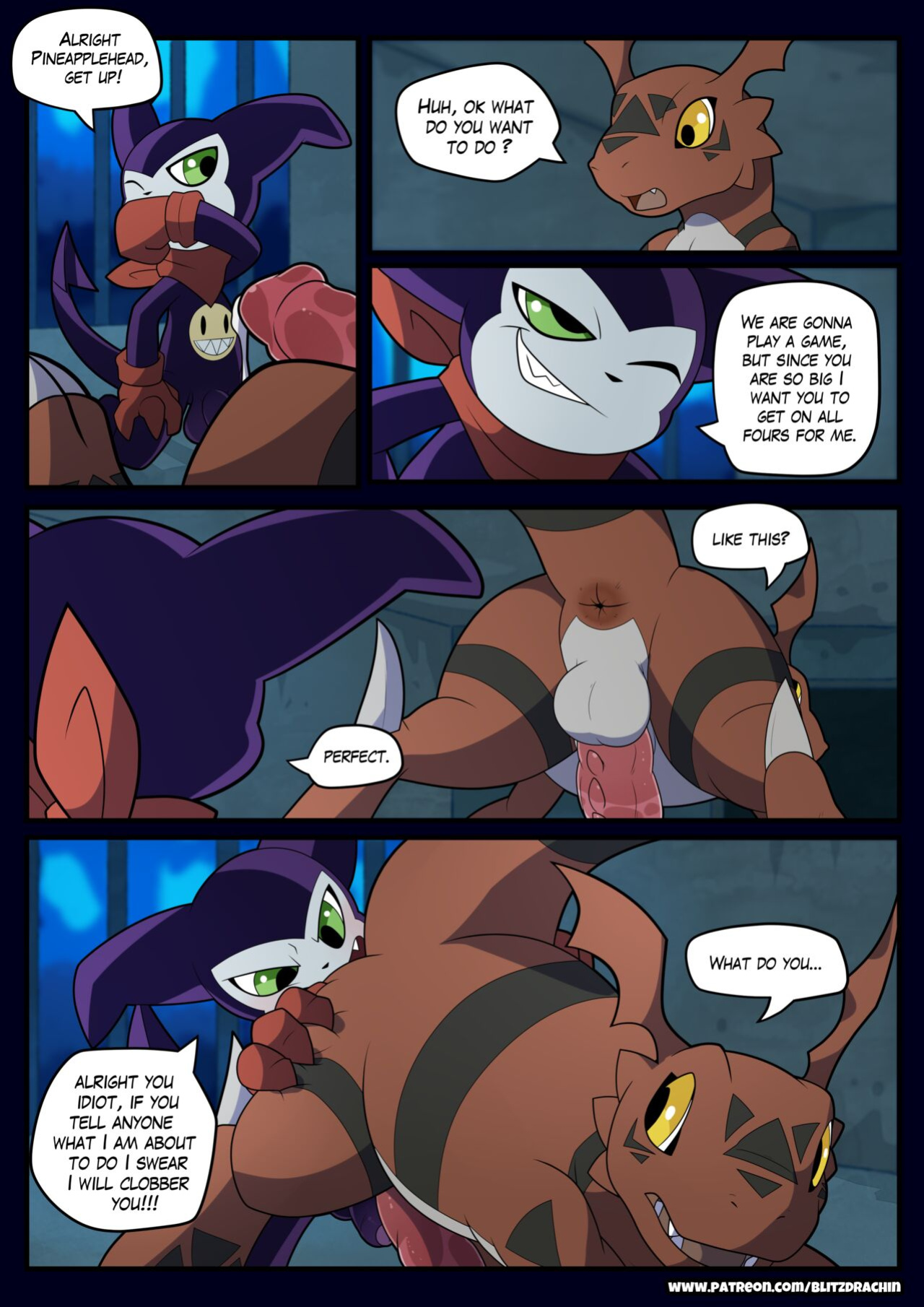 [Blitzdrachin] An Inexperienced Guilmon (Digimon)