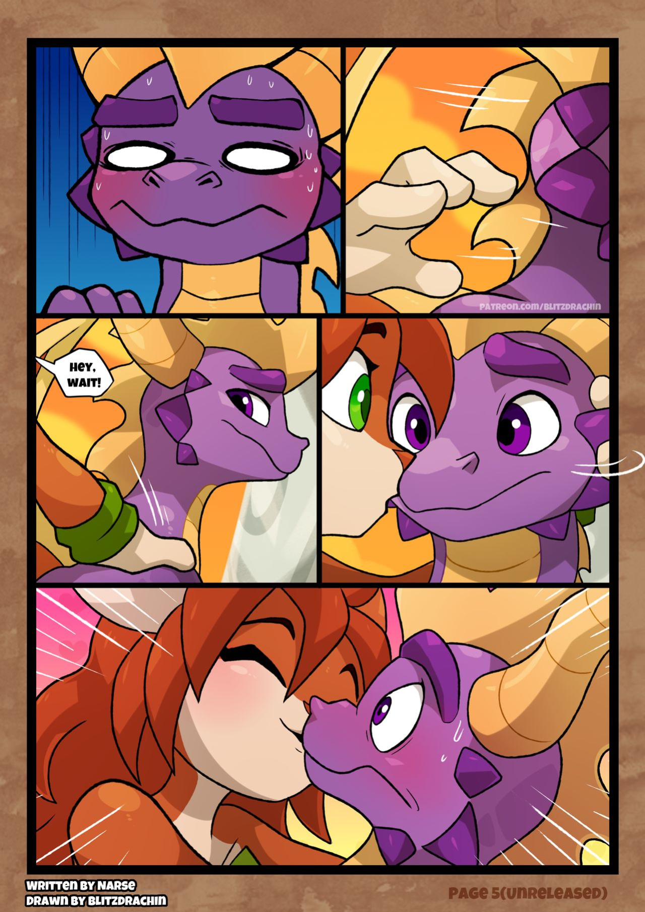 [Blitzdrachin] A Time with the Hero (Spyro the Dragon)