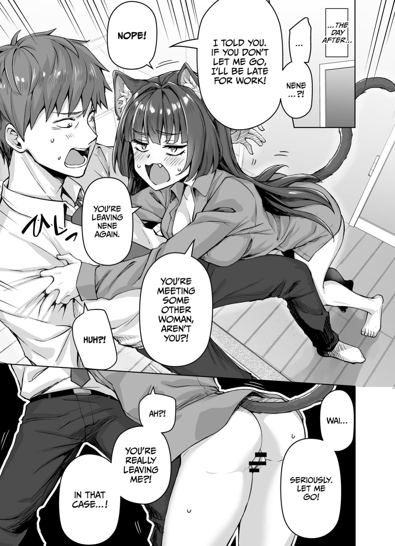 [KOYUKI-ya (Koyuki, Yaki Tomato)] Uchi no Yandere na Kaineko-chan ni Mechakucha ni Shiborarechau Hanashi