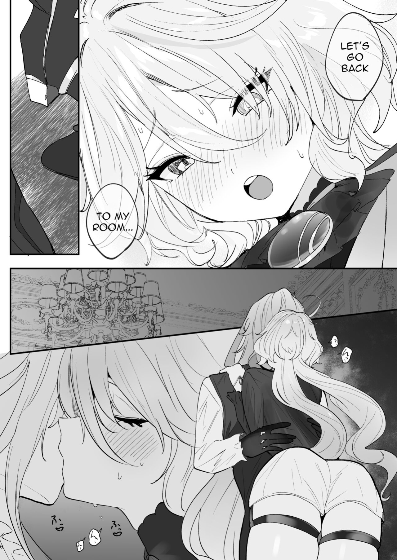 [STRAWBERRY SLIME EXHIBITION (Ichigono Rei)] Mizu wa Saigo ni Itadakou - I'll Have the Water Last (Genshin Impact)