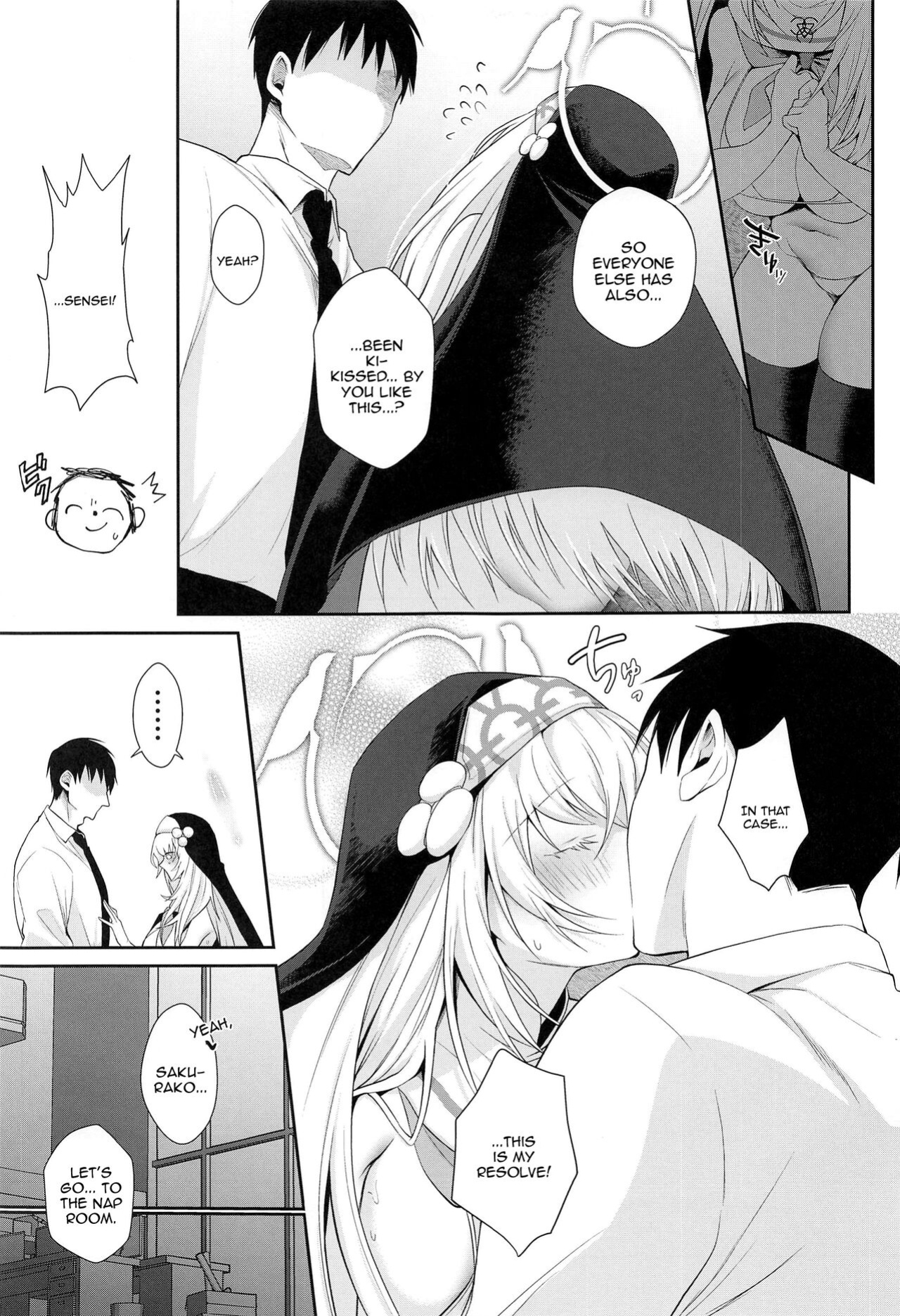 (C103) [Argon (Kuzuya)] Wappi~ Sakurako-sama wa Chorosugiru | Wappi~ Sakurako-sama Is Too Easy (Blue Archive)