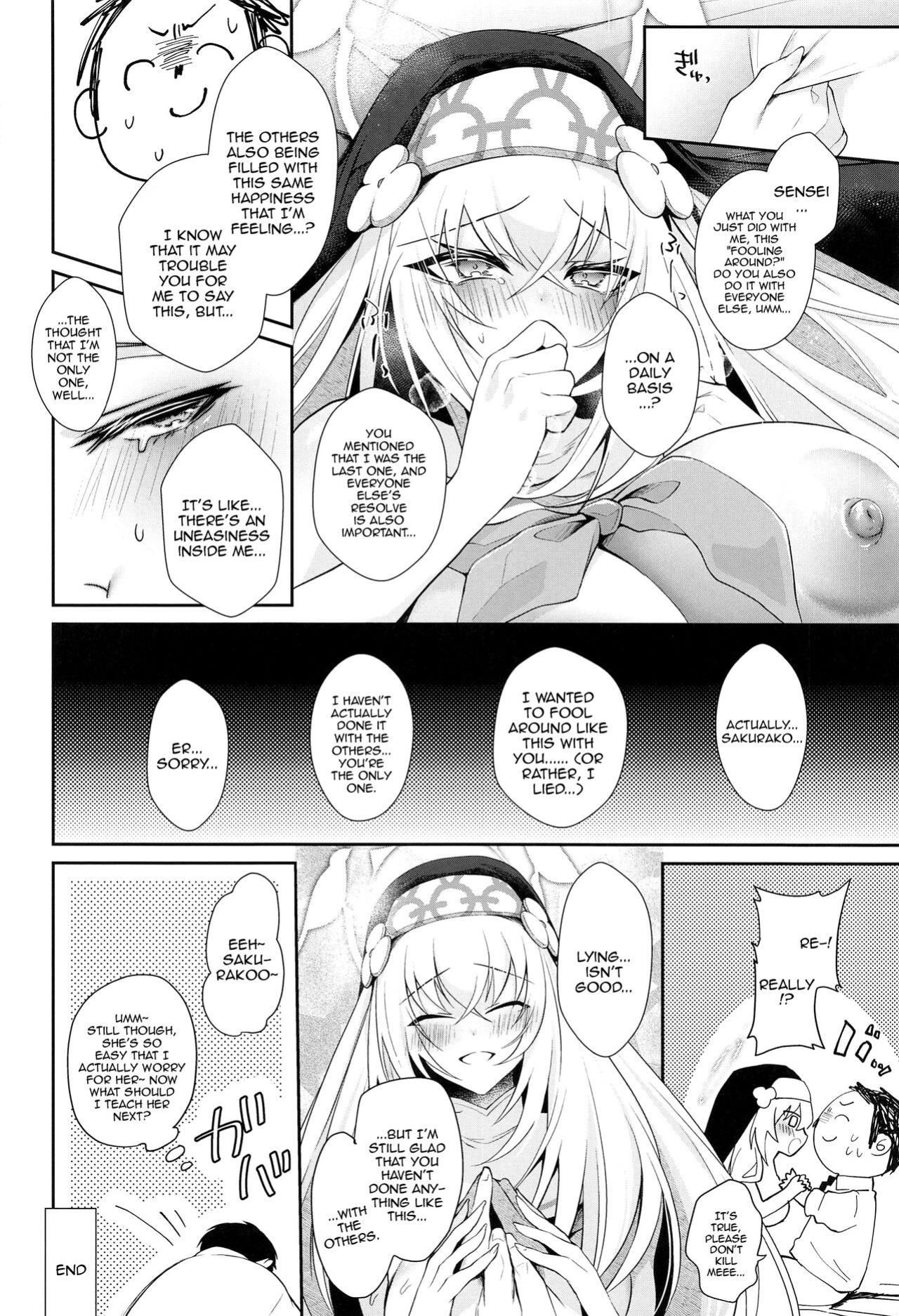 (C103) [Argon (Kuzuya)] Wappi~ Sakurako-sama wa Chorosugiru | Wappi~ Sakurako-sama Is Too Easy (Blue Archive)