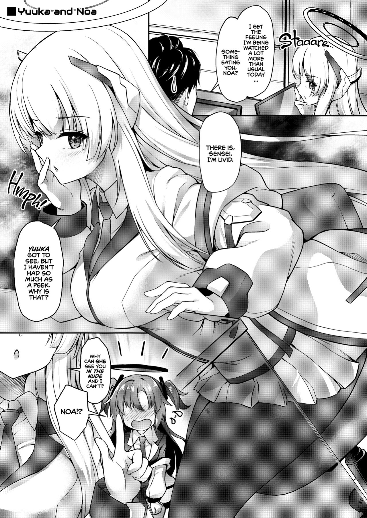 [Yusaritsukata (Awayume)] You Must Be Tired, Right, Sensei? (Blue Archive)