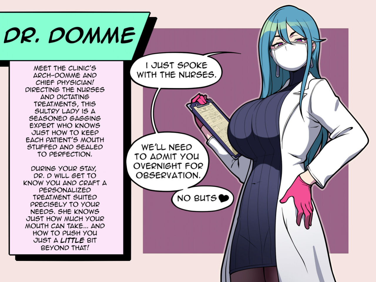 [Jam-Orbital] Dr. Domme's Gag Clinic [2021]