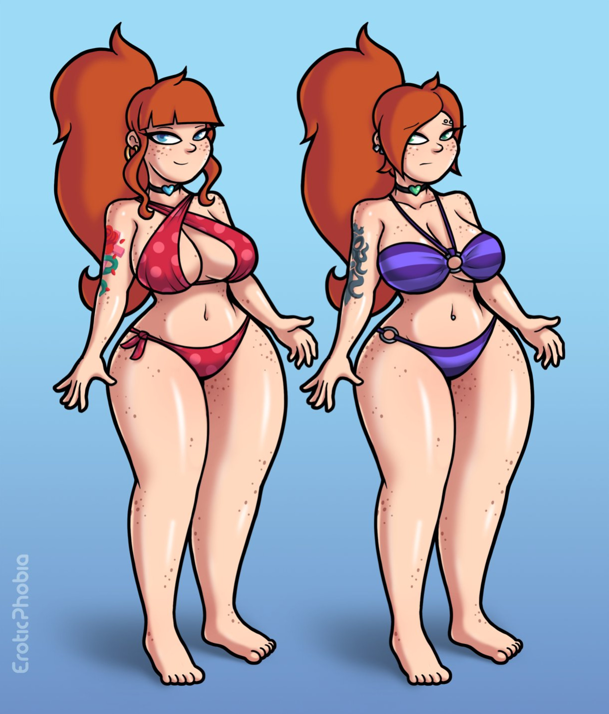 [EroticPhobia] Pool Gals: Pam & Sam