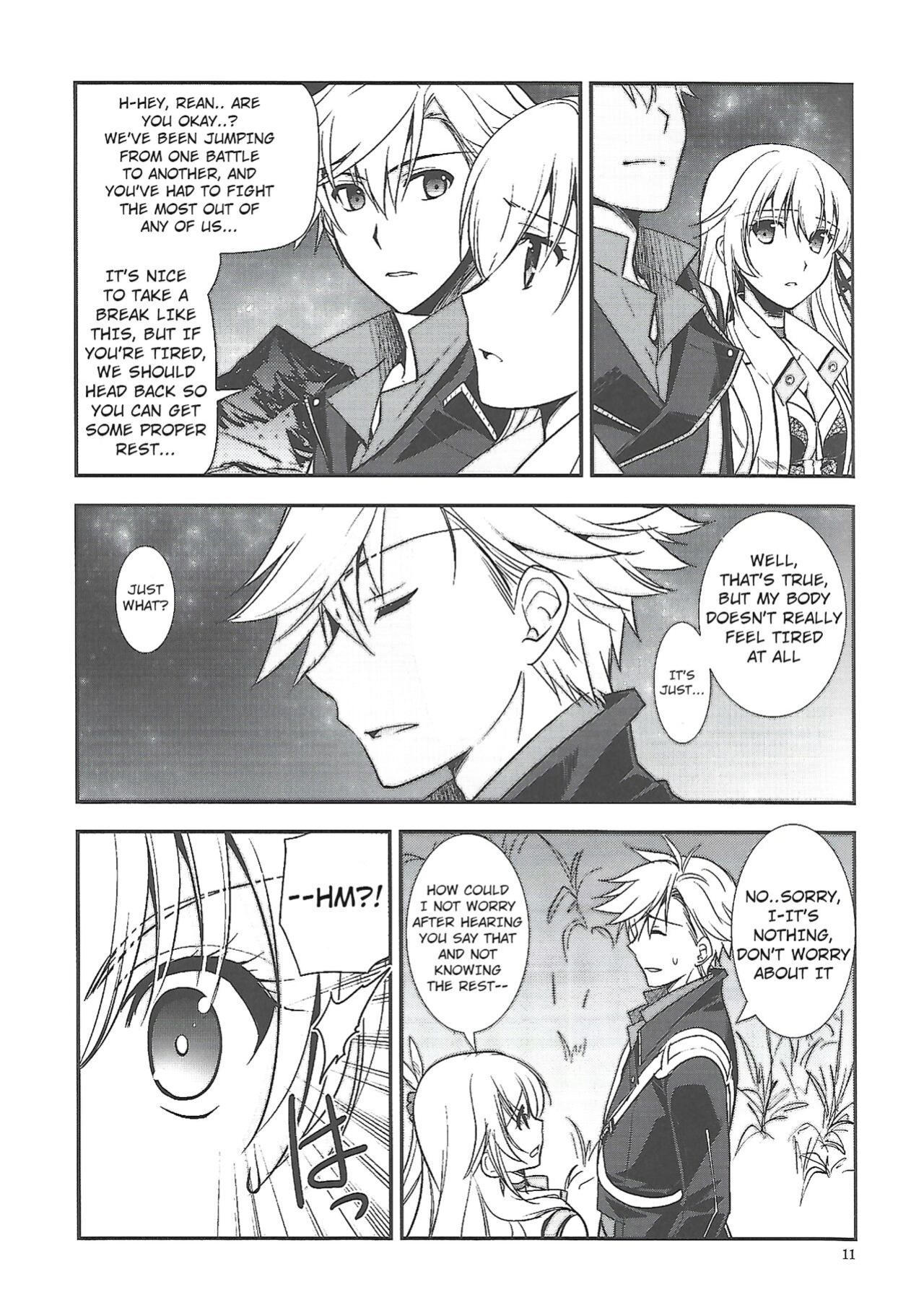 (C96) [C.A.T (Morisaki Kurumi)] Hoshi no Shita de Koinegau (The Legend of Heroes: Sen no Kiseki)