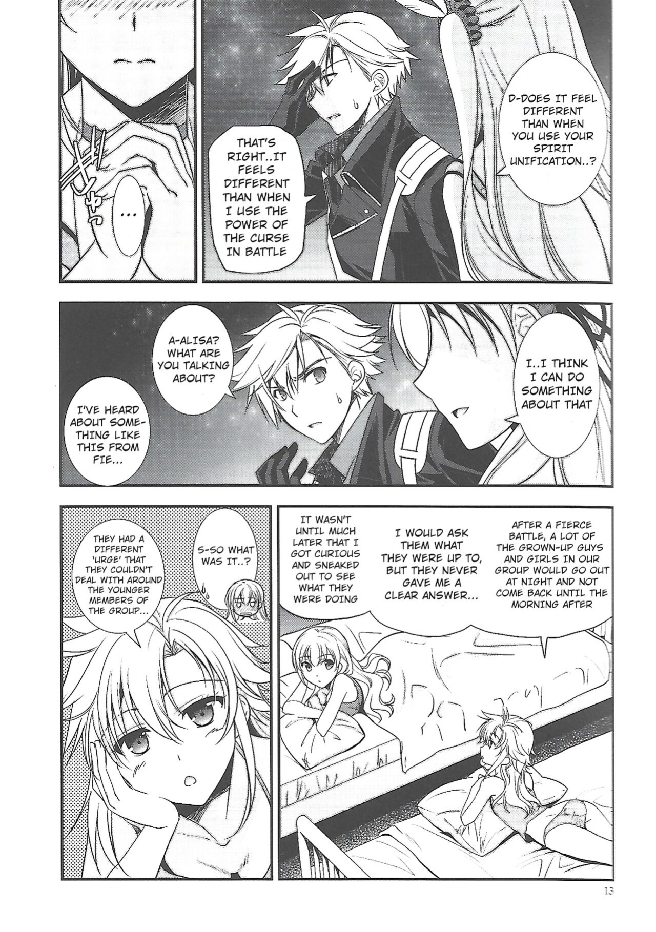 (C96) [C.A.T (Morisaki Kurumi)] Hoshi no Shita de Koinegau (The Legend of Heroes: Sen no Kiseki)