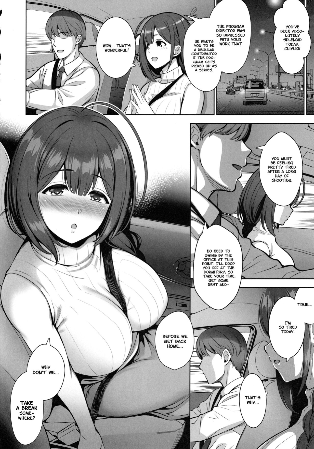 (C101) [Goromenz (Yasui Riosuke)] Kuwayama Chiyuki wa Haramitai | Chiyuki Kuwayama wants to get pregnant (THE iDOLM@STER: Shiny Colors) [Project Valvrein]