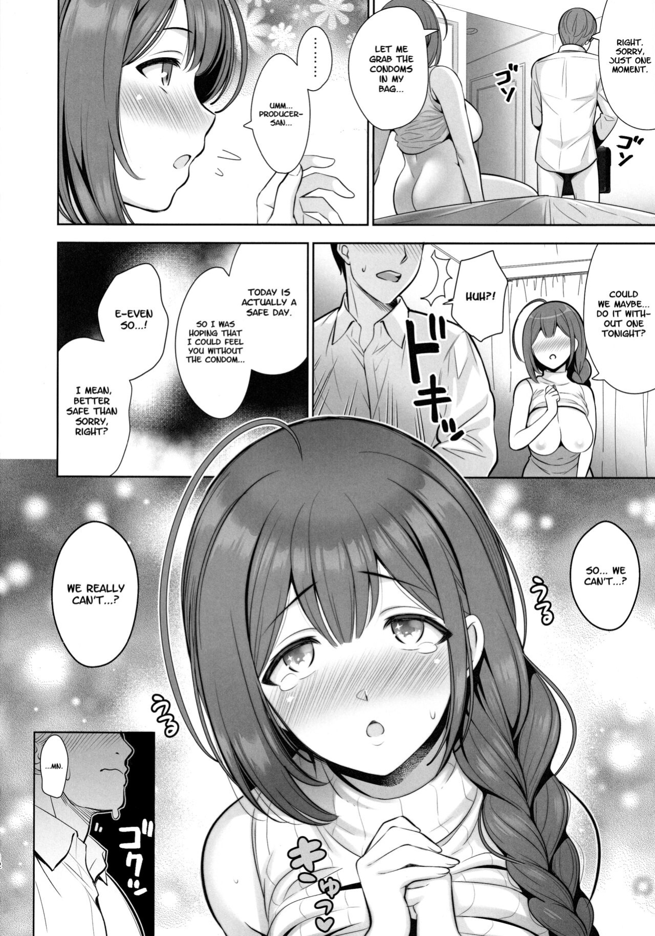 (C101) [Goromenz (Yasui Riosuke)] Kuwayama Chiyuki wa Haramitai | Chiyuki Kuwayama wants to get pregnant (THE iDOLM@STER: Shiny Colors) [Project Valvrein]