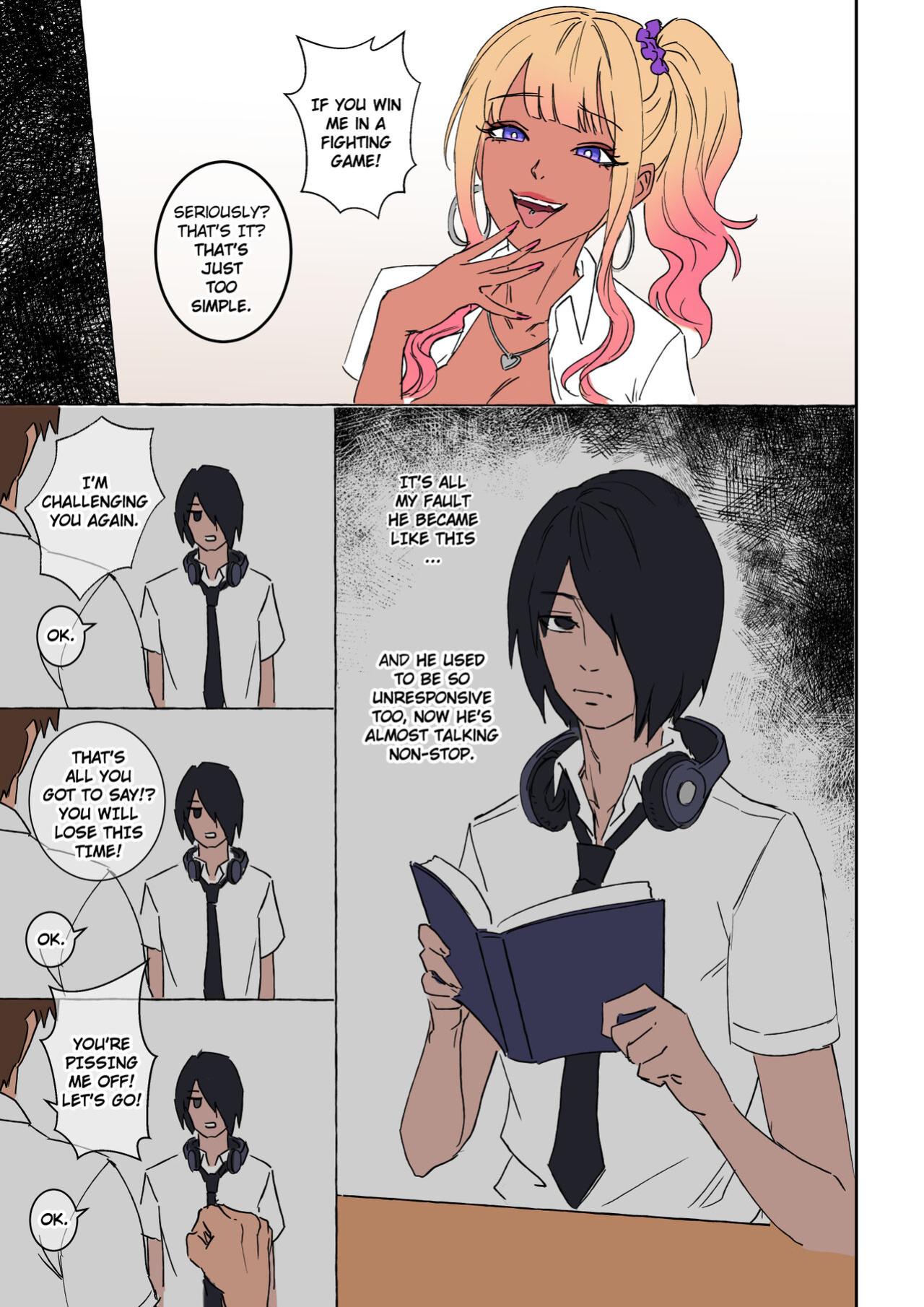 [Arisane] My Shy Best Friend turned into a Gal Girl