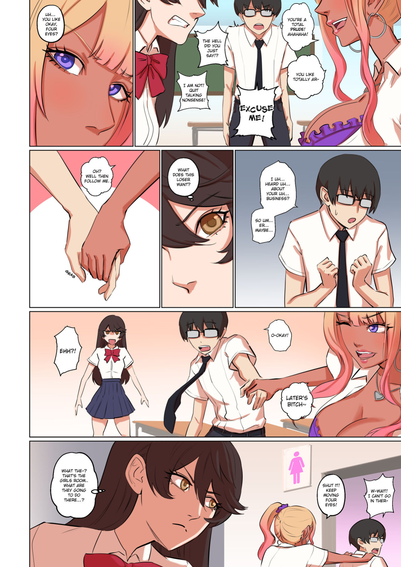 [Arisane] My Shy Best Friend turned into a Gal Girl
