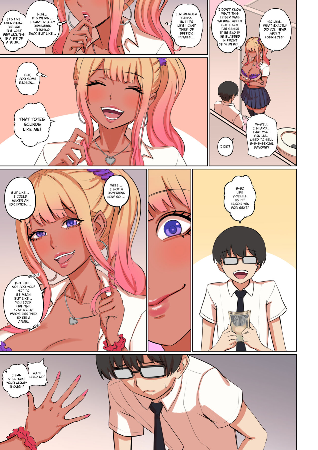 [Arisane] My Shy Best Friend turned into a Gal Girl