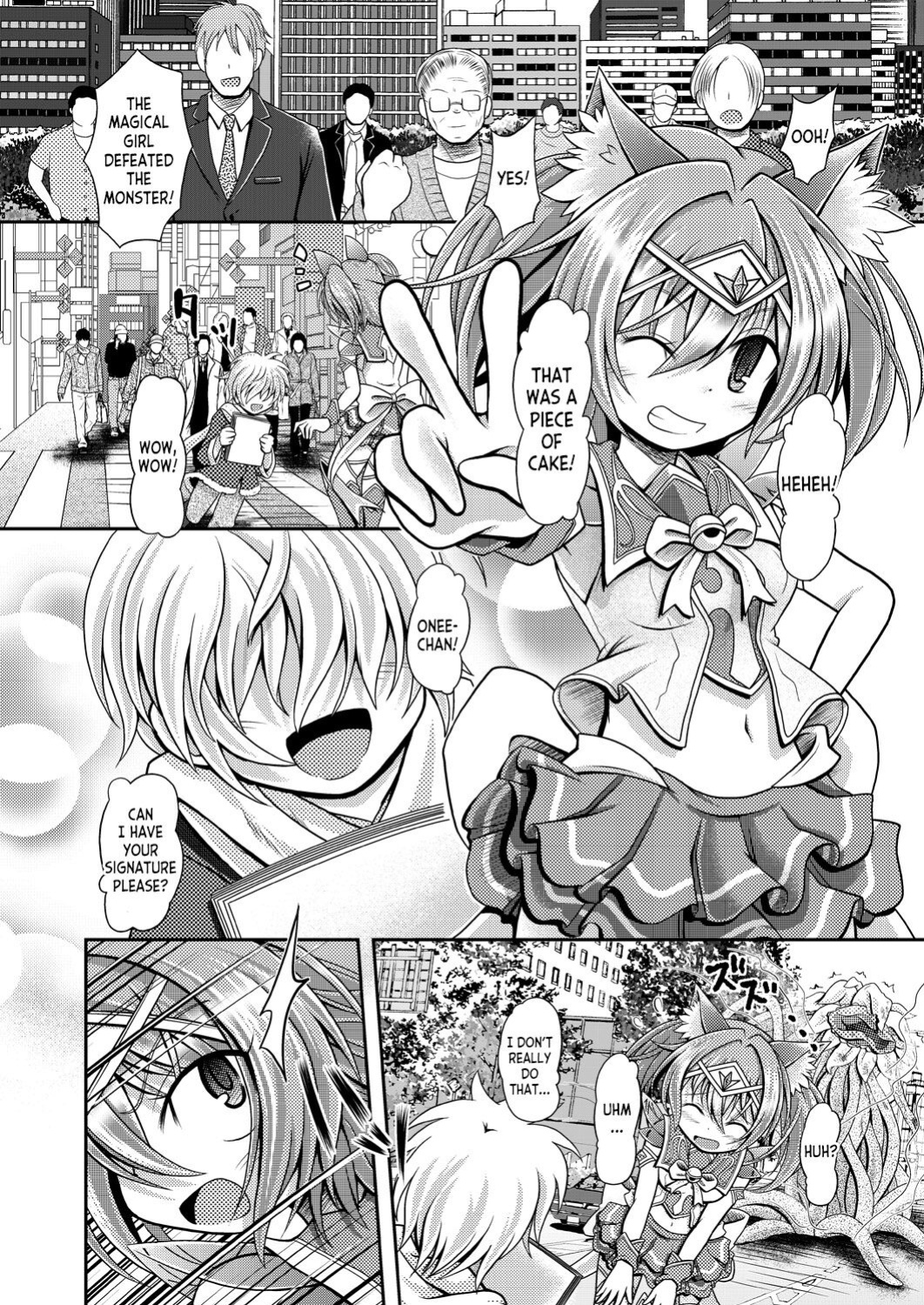 [Mitaka] Nekomimi Mahou Shoujo wa Naedoko ni Sarete Shimashimashita. [desudesu]