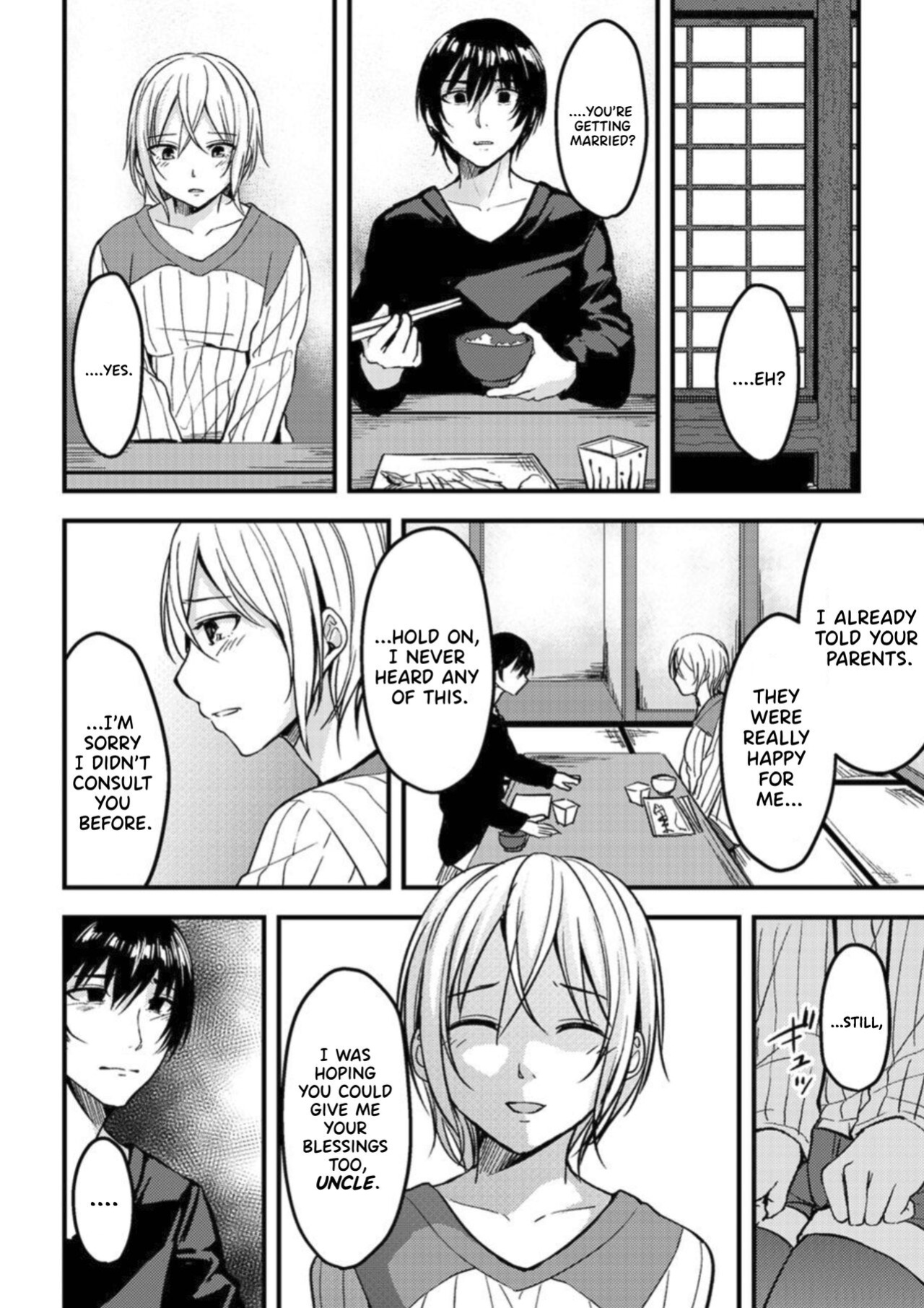 [Ajino Hiraki] Onegai… Mou, Ikasenaide… Shiki no Zenjitsu made Toshishita no Oji ni Dakare Tsuzuketa Watashi wa… 1 [Thennos Scans]
