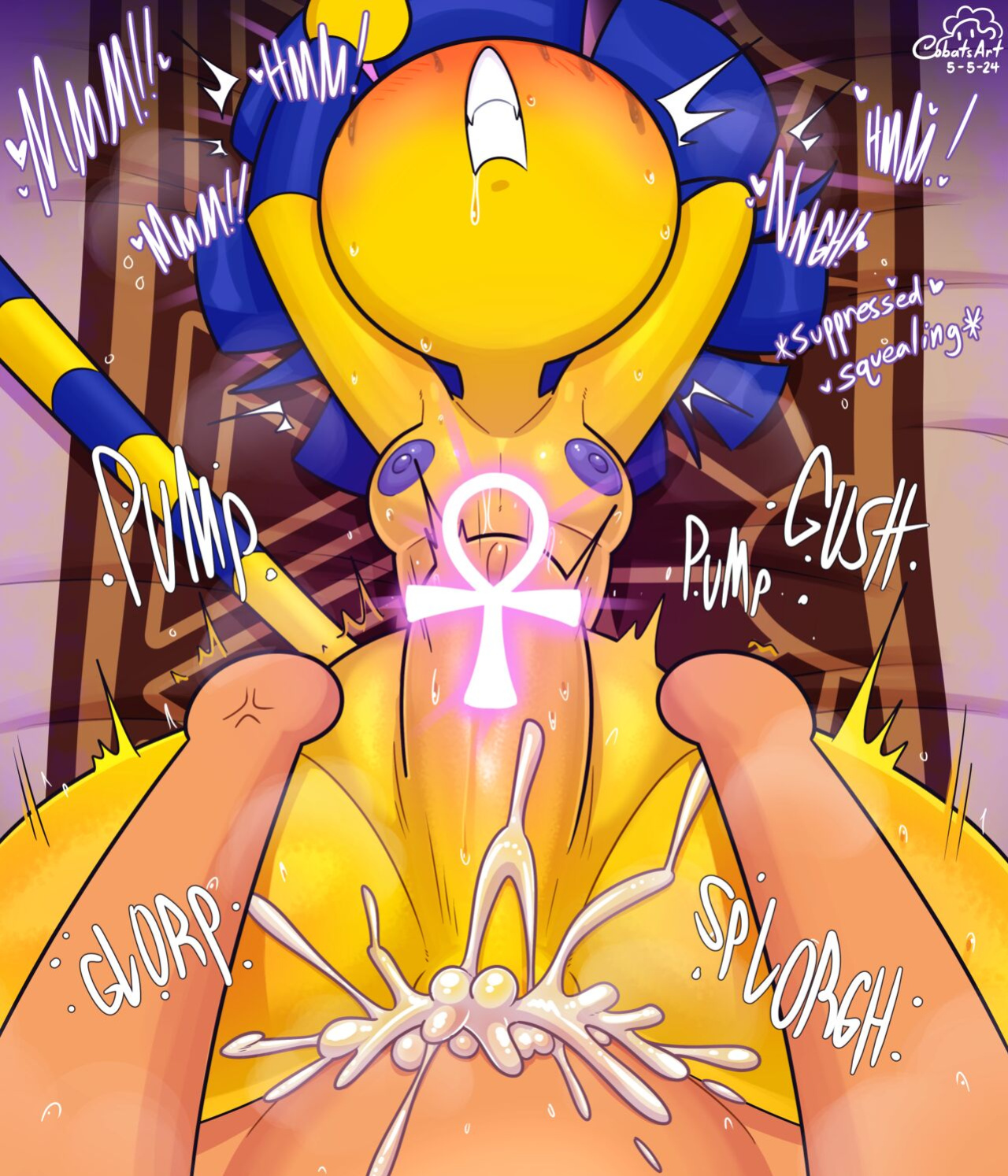 Confessing To Ankha {Cobatsart}