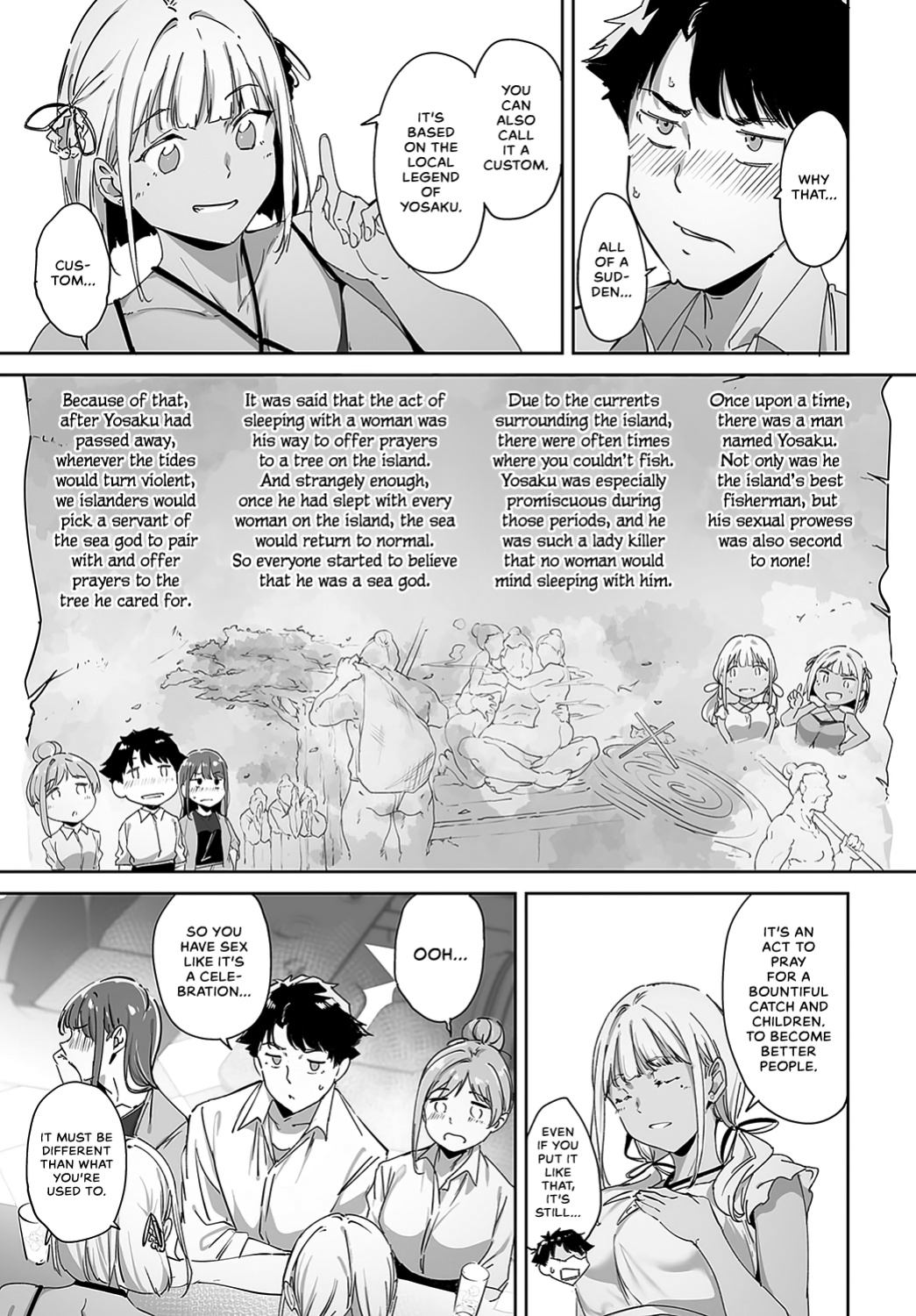 [Alp] Amoral Island: Episode 1 (COMIC Anthurium 2024-05) [WataTL & head empty]