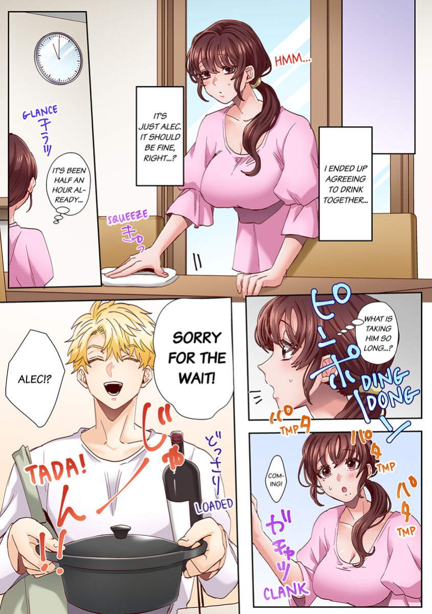 [Azumaya Manju] "Okusan no Ana, Ore no de Fusai de Agemasu ne?" Yokkyuu Fuman na Hitozuma ga Rinjin Ryuugakusei no XL Chinpo ni Ochiru made... 1-8 | An XXL Dick to Satisfy a Married Woman 1-8