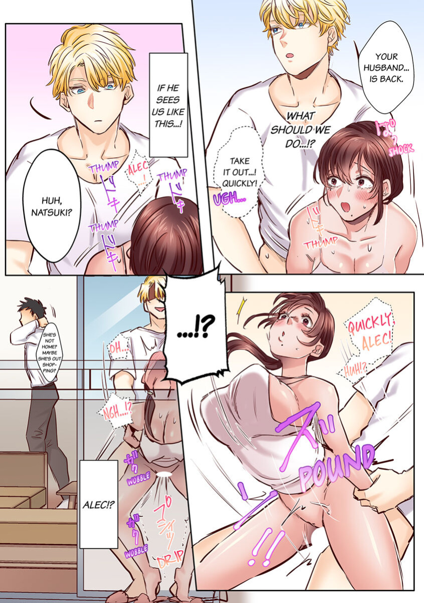 [Azumaya Manju] "Okusan no Ana, Ore no de Fusai de Agemasu ne?" Yokkyuu Fuman na Hitozuma ga Rinjin Ryuugakusei no XL Chinpo ni Ochiru made... 1-8 | An XXL Dick to Satisfy a Married Woman 1-8