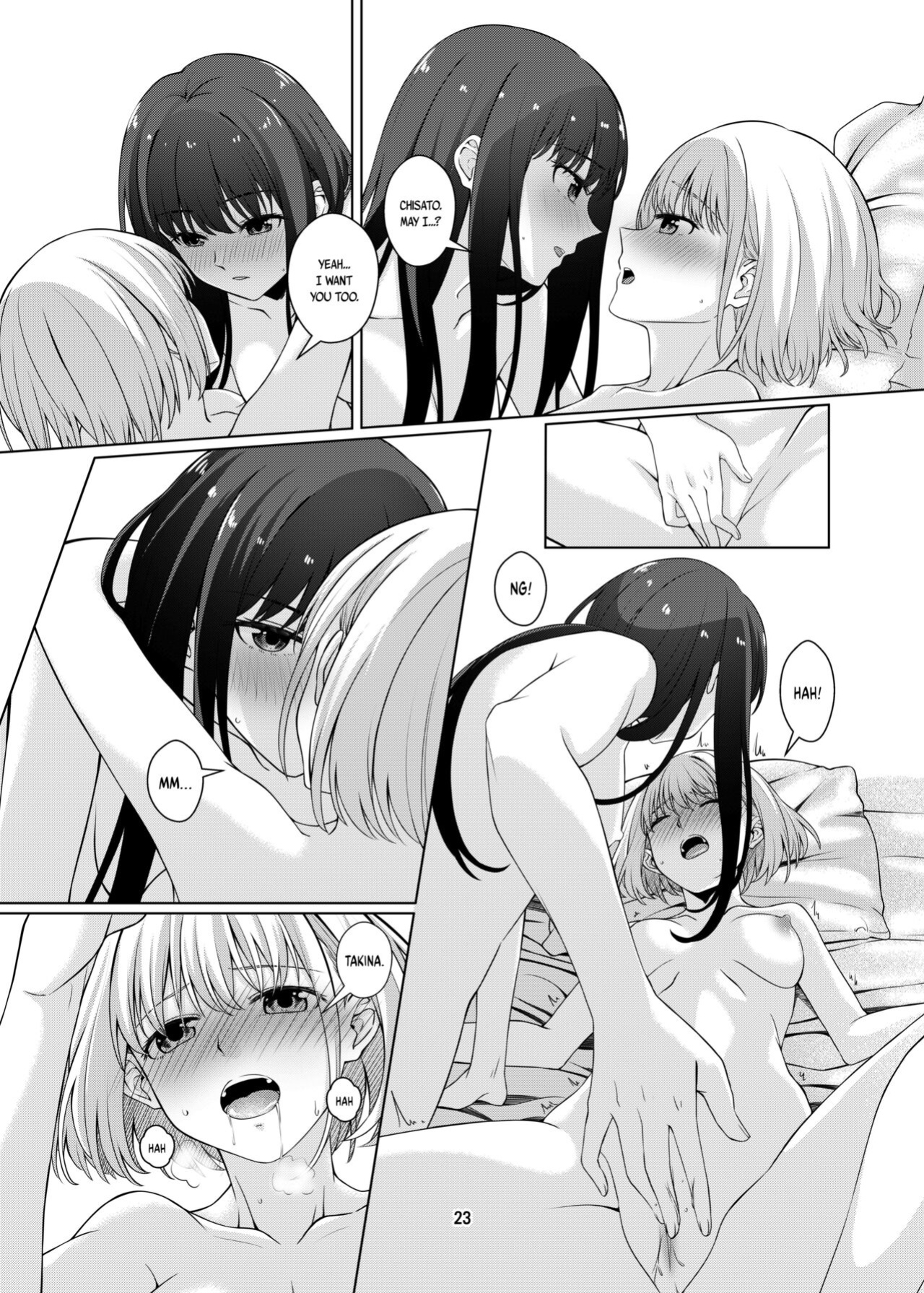 [Kudamonoichizu (Rikuu)] Watashi no Yome ni Narimasenka? | Will You Be My Wife? (Lycoris Recoil) [/u/ scanlations]