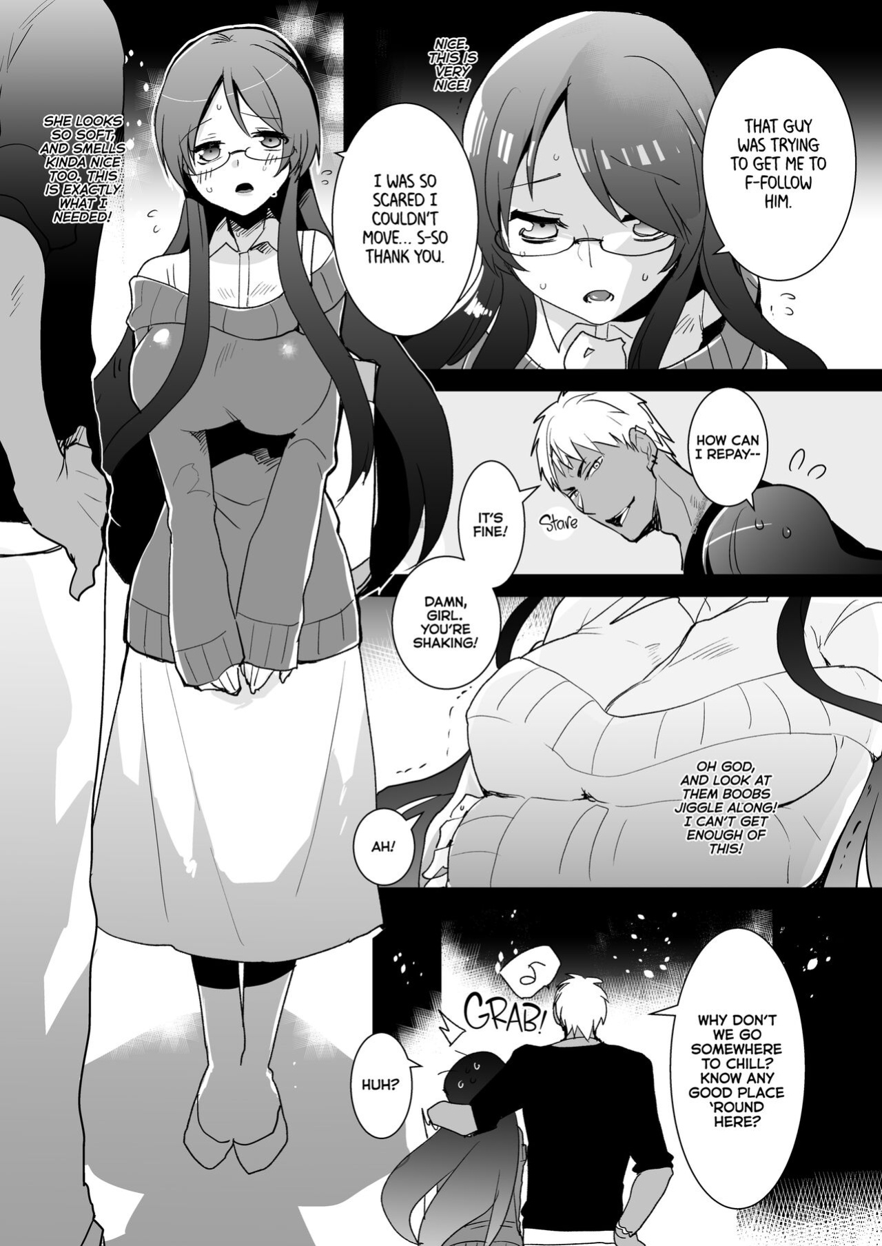 [Aimaitei Umami] Remember That Time I Rescued My Quiet Classmate and Went for a Quickie but Then Fell in Love With Futa Cock?