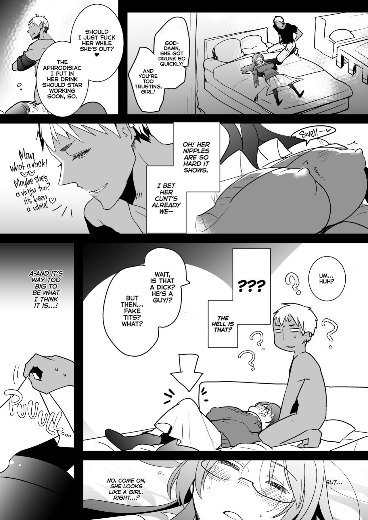 [Aimaitei Umami] Remember That Time I Rescued My Quiet Classmate and Went for a Quickie but Then Fell in Love With Futa Cock?