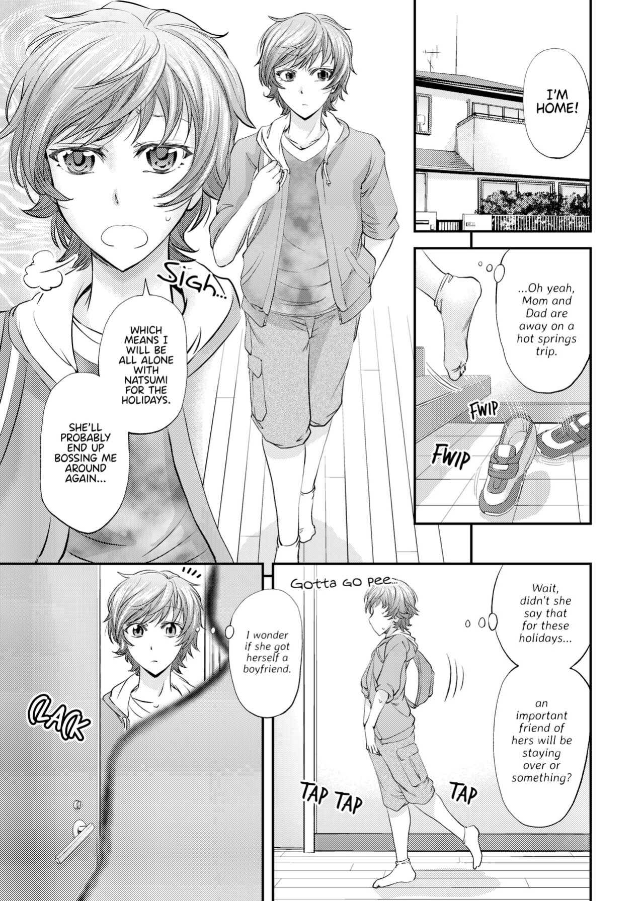 [Monji Koubou (Kikuichi Monji)] Feminized and Dominated by My Sister and Her Girlfriend