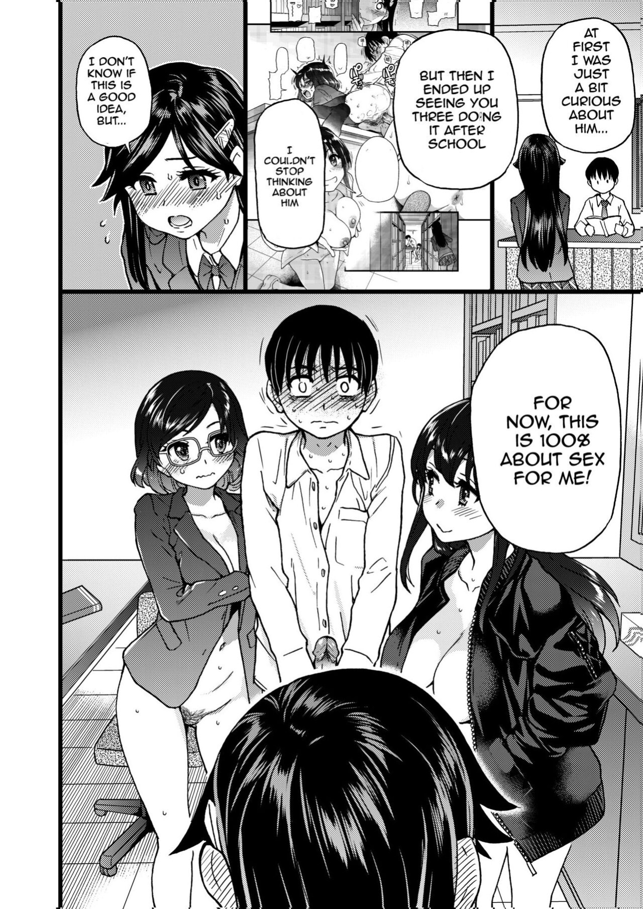 Watashi o Ecchi no Nakama ni Irete kudasai | Please Let Me Be a Part of your Sex Group