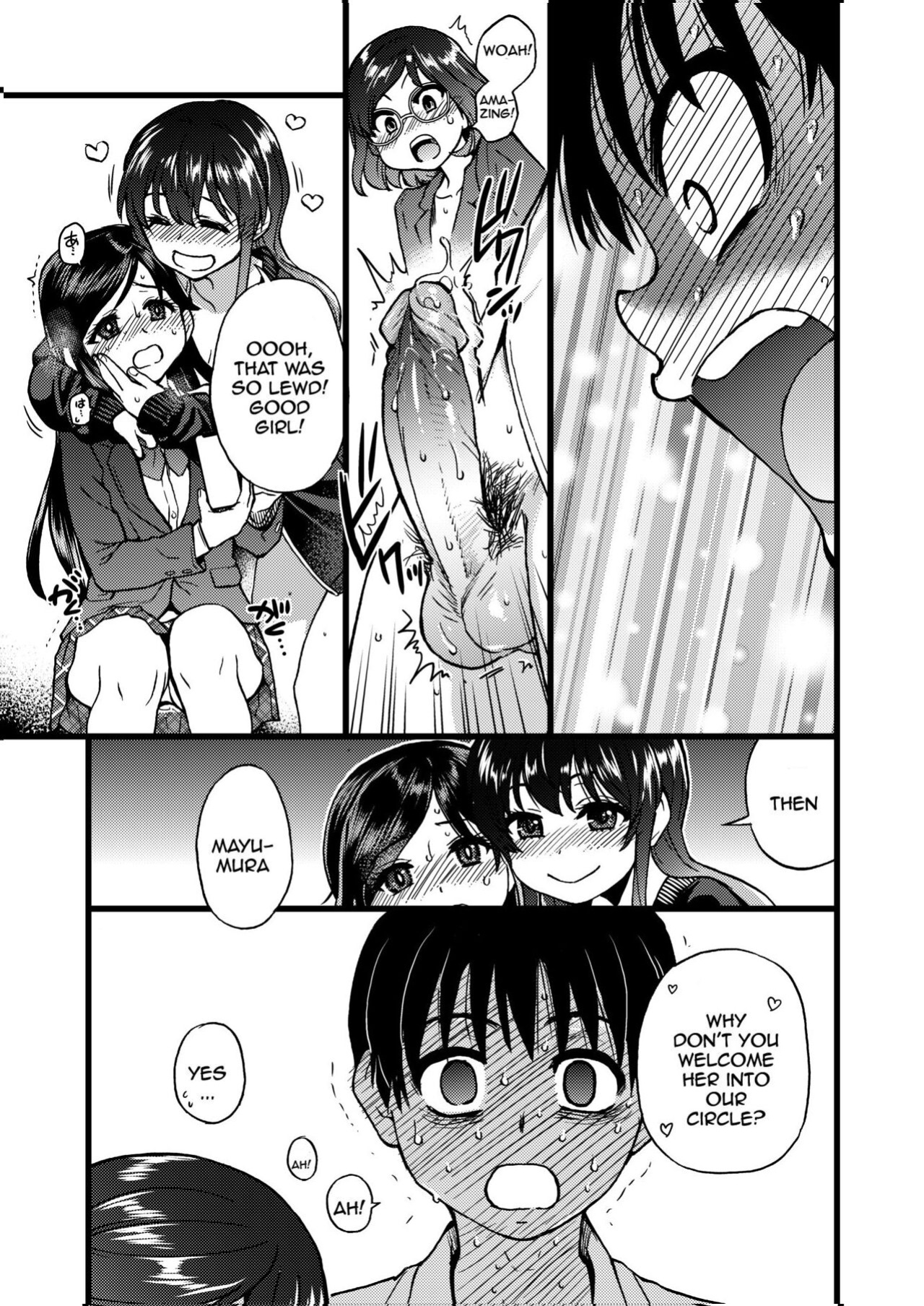 Watashi o Ecchi no Nakama ni Irete kudasai | Please Let Me Be a Part of your Sex Group