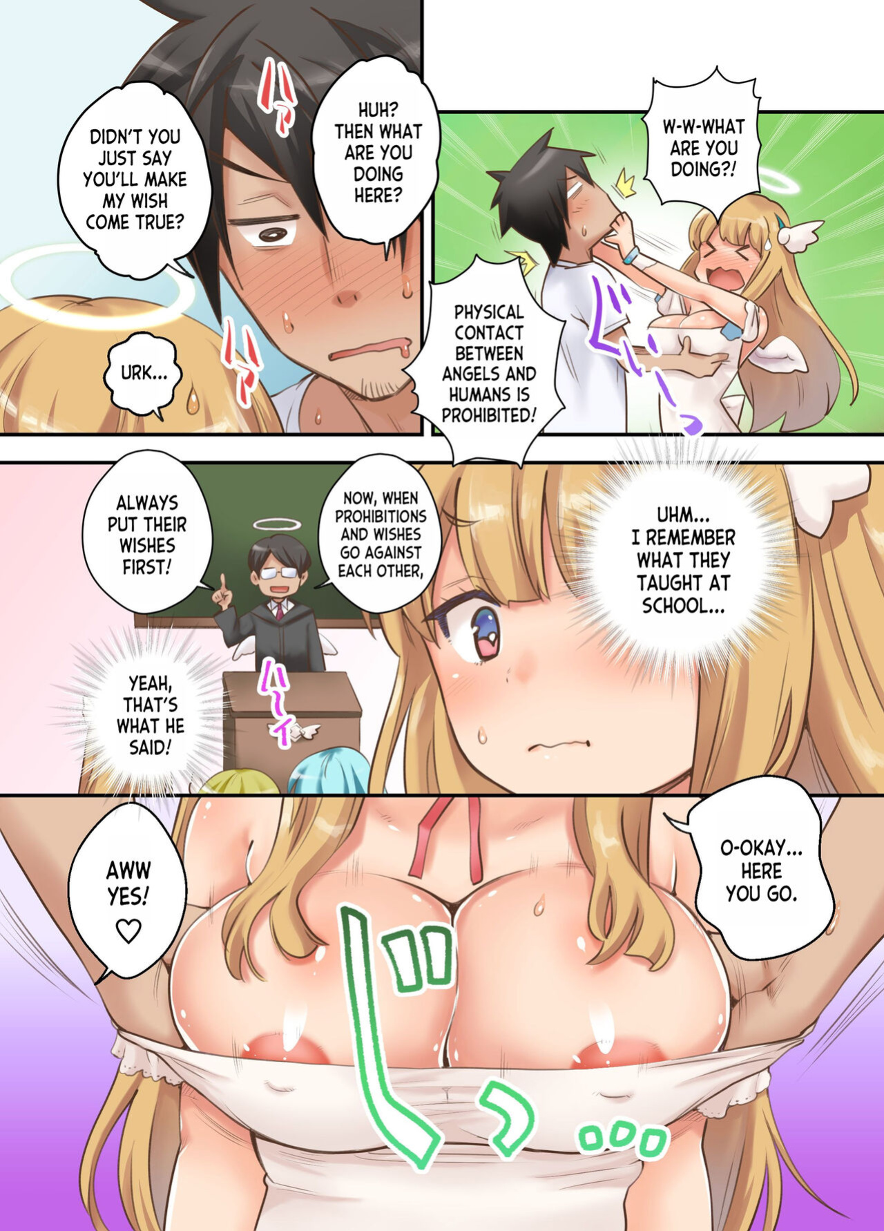 [NCP (Ryoji)] Deliheal Yondara Techigai de Dougan Kyonyuu de Muku na Tenshi-chan ga Yattekita node, Tokoton Oide Shishi Tatta w | I Sent for a Call Girl, But They Sent Me an Angel! [desudesu]