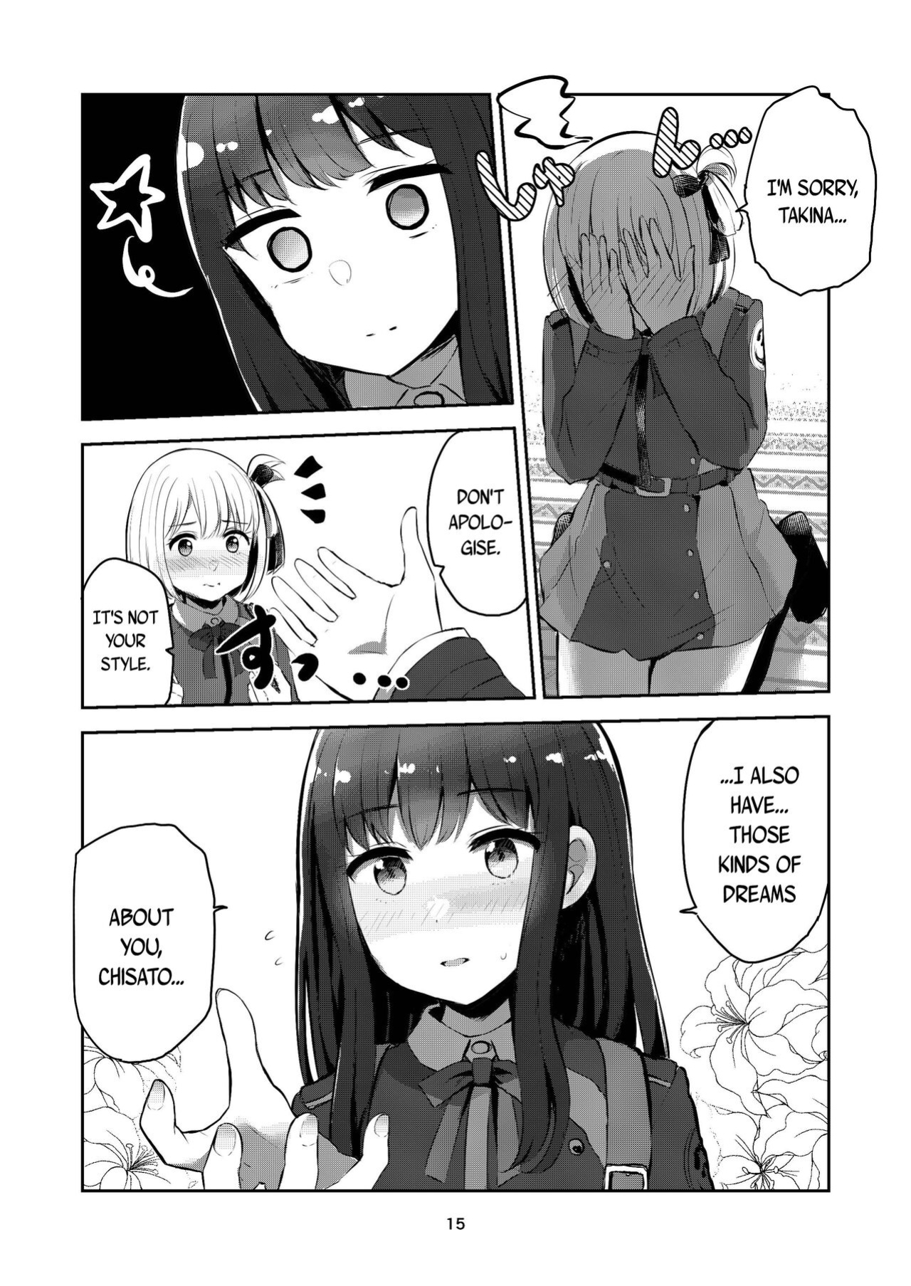 [Kyou Majo! (Uemura Navia)] fall in love, lycoris (Lycoris Recoil) [/u/ scanlations]