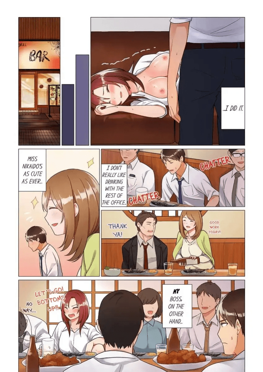 [Nanakusa Amane] Inemuri-chou no Onna Joushi ni Kossori Sounyuu ( ※ Netafuri Shinagara Ittemashita) 1-3 | Stealthily Fucking My Dozing Boss (She Came While Pretending to Sleep) 1-3