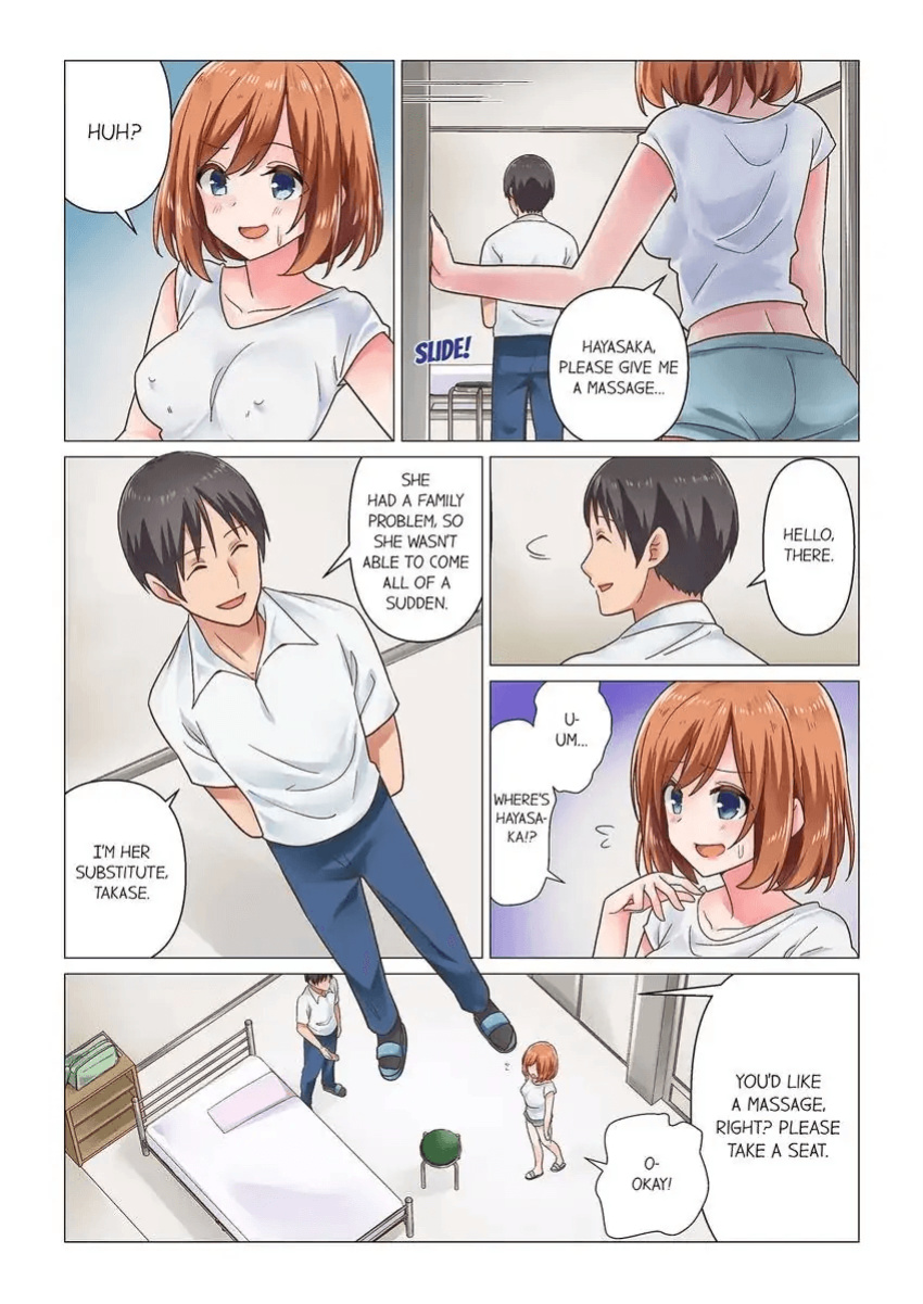 [Nanakusa Amane] Sakki Massāji-chū ni Tadesho?～ Suiei Joshi wa Ecchina Shigeki ni Yowasugite 1-3 | You Came During the Massage Earlier, Didn’t You? The Swimming Girl Is Weak Against Naughty Stimulus 1-3