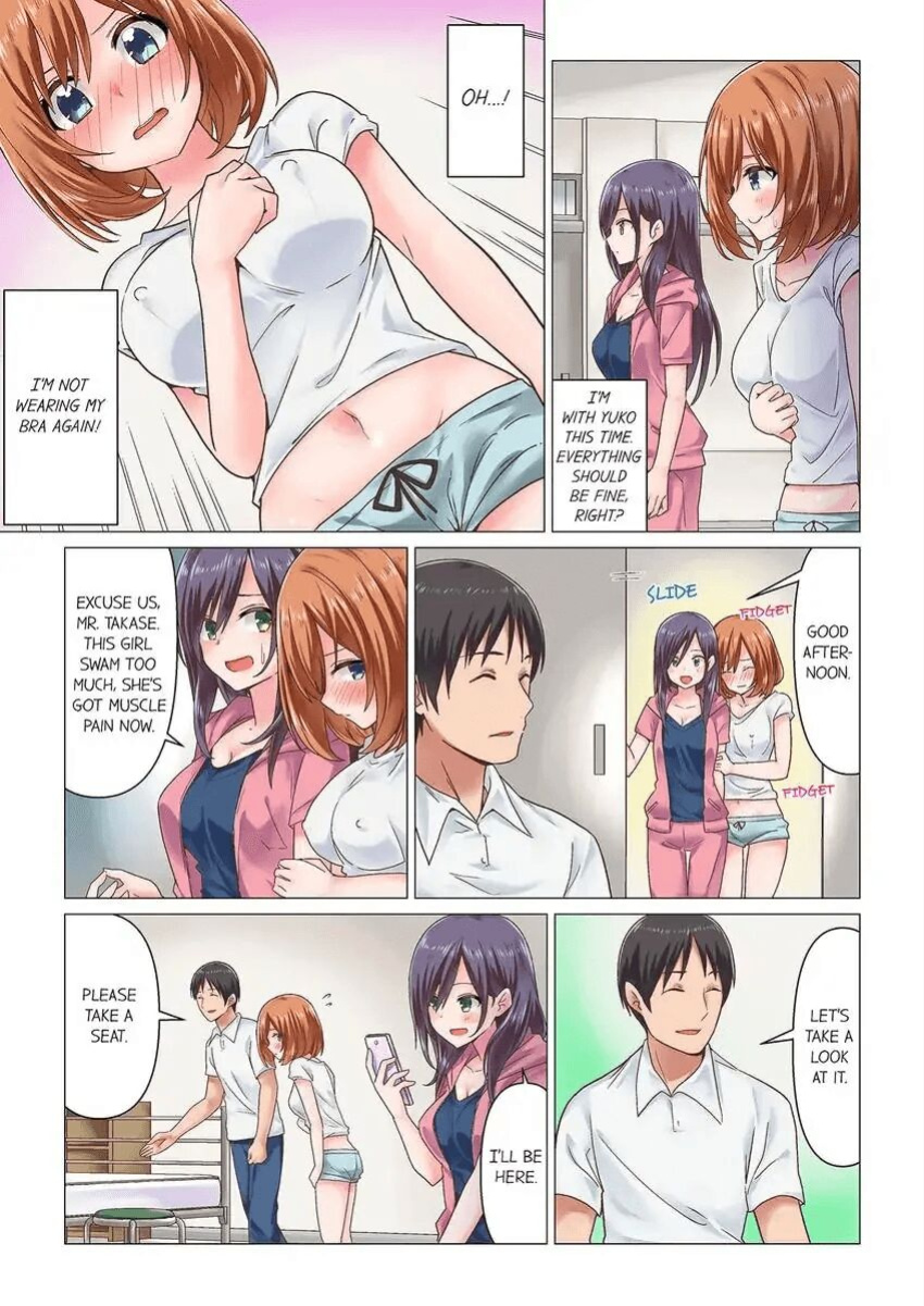 [Nanakusa Amane] Sakki Massāji-chū ni Tadesho?～ Suiei Joshi wa Ecchina Shigeki ni Yowasugite 1-3 | You Came During the Massage Earlier, Didn’t You? The Swimming Girl Is Weak Against Naughty Stimulus 1-3