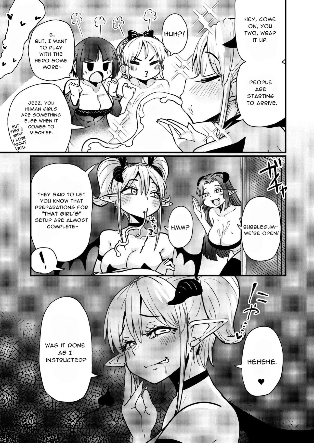 [Suzupony (Suzunomoku)] 207-banme no Yuusha to Succubus Shoukan | The 207th hero and the Succubus Brothel [RWfuta]